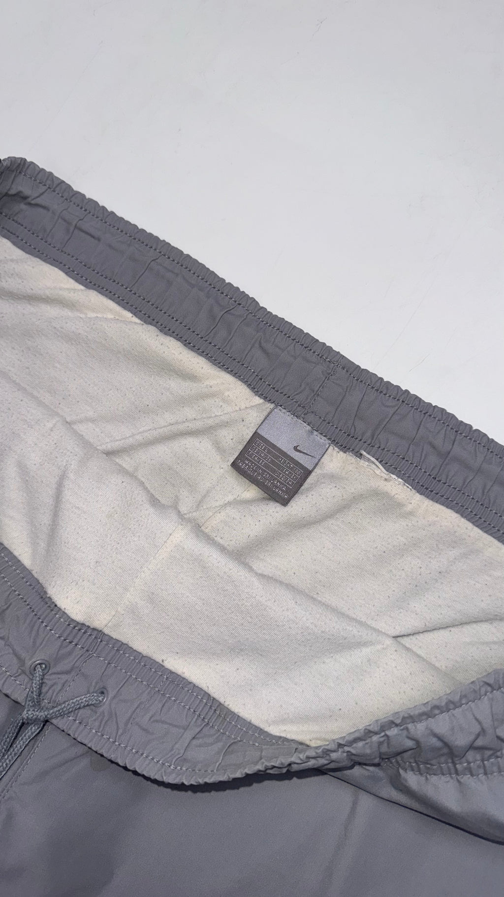 2000s Grey Nike Track Parachute Pants