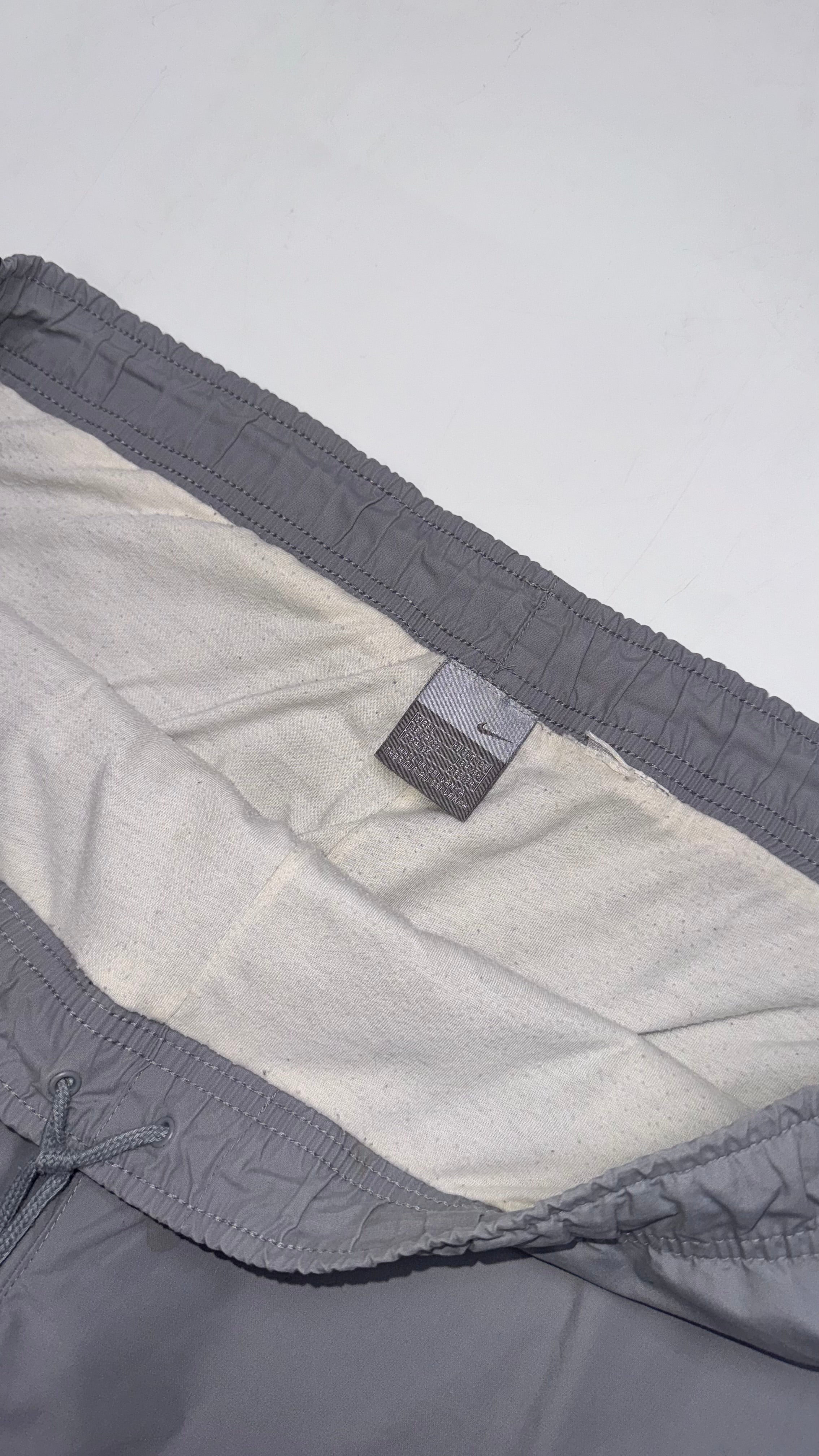 2000s Grey Nike Track Parachute Pants