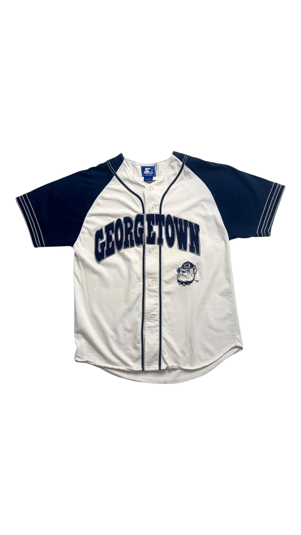 90s Georgetown Baseball Jersey