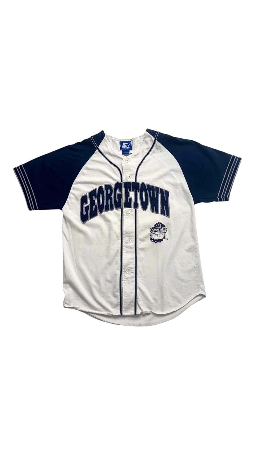 90s Georgetown Baseball Jersey