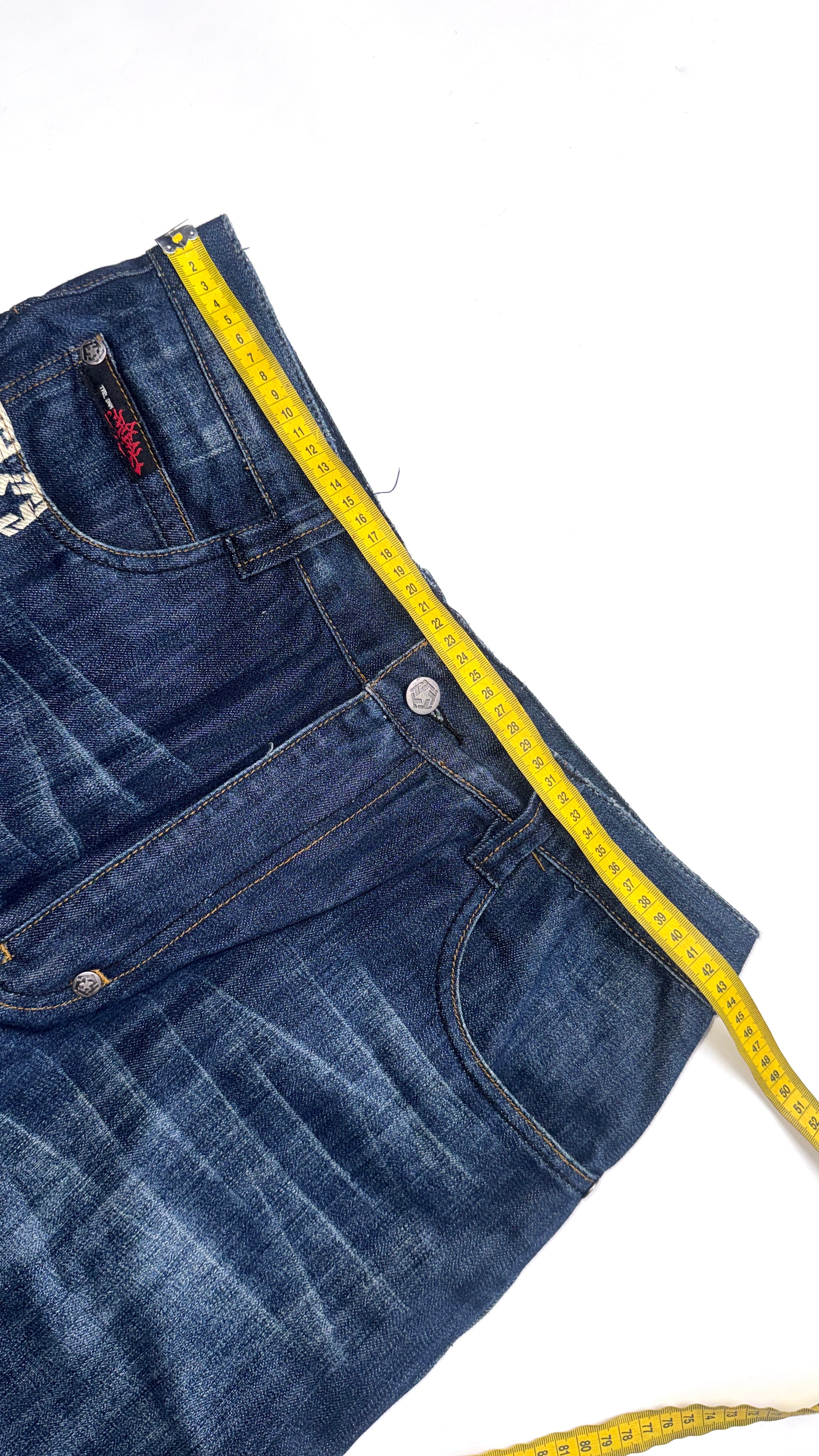 2000s Tribal Baggy Jorts