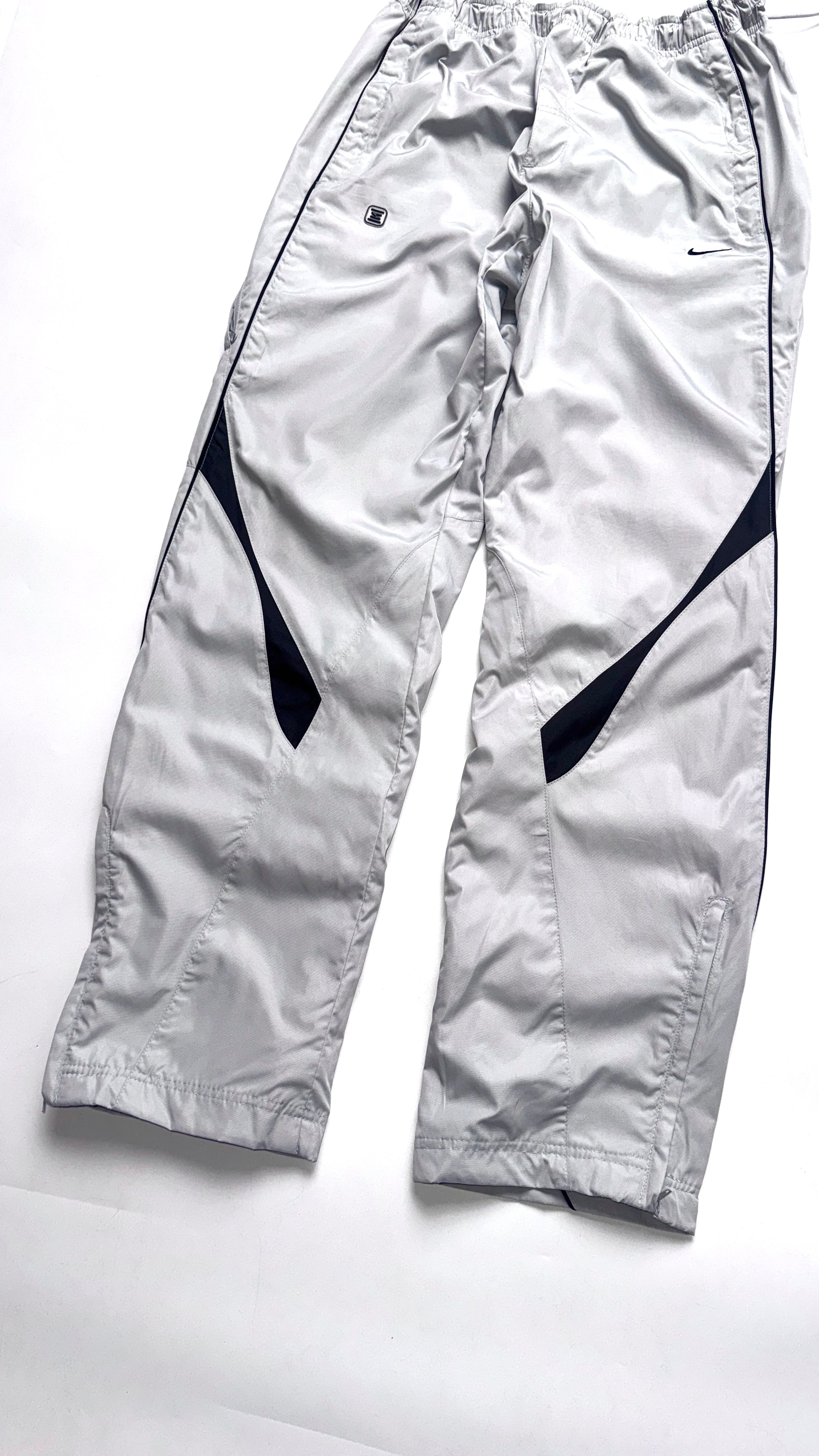 2000s Nike Shox TL White/Grey Track Pants