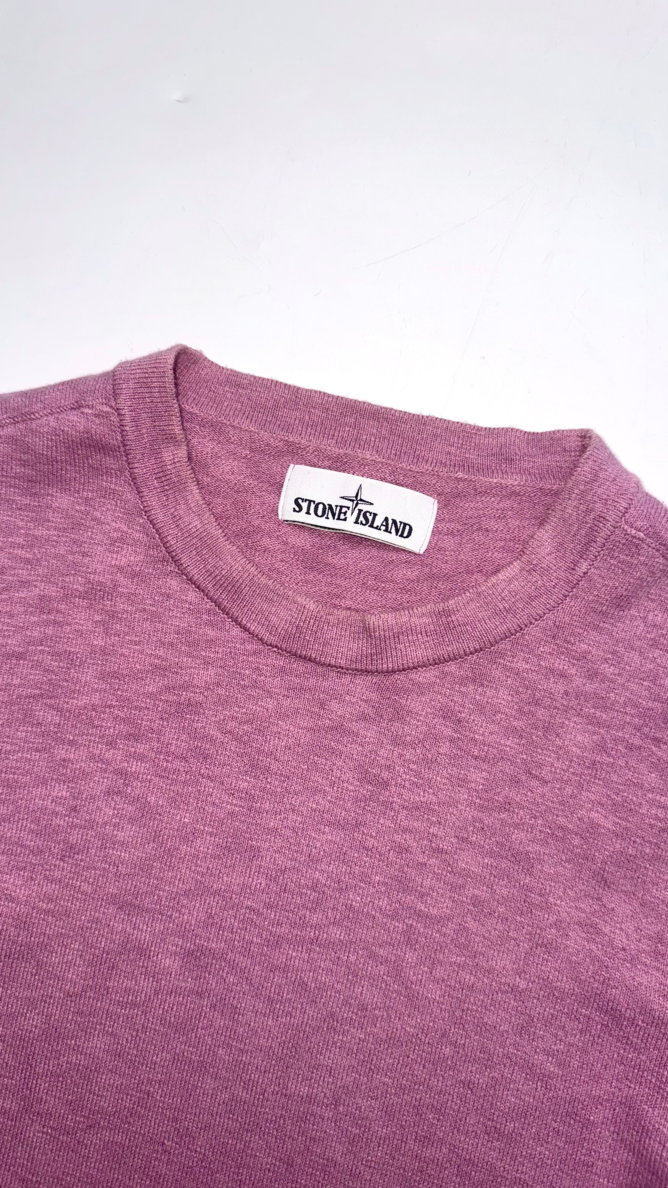 Light Pink Stone Island Sweater SS20