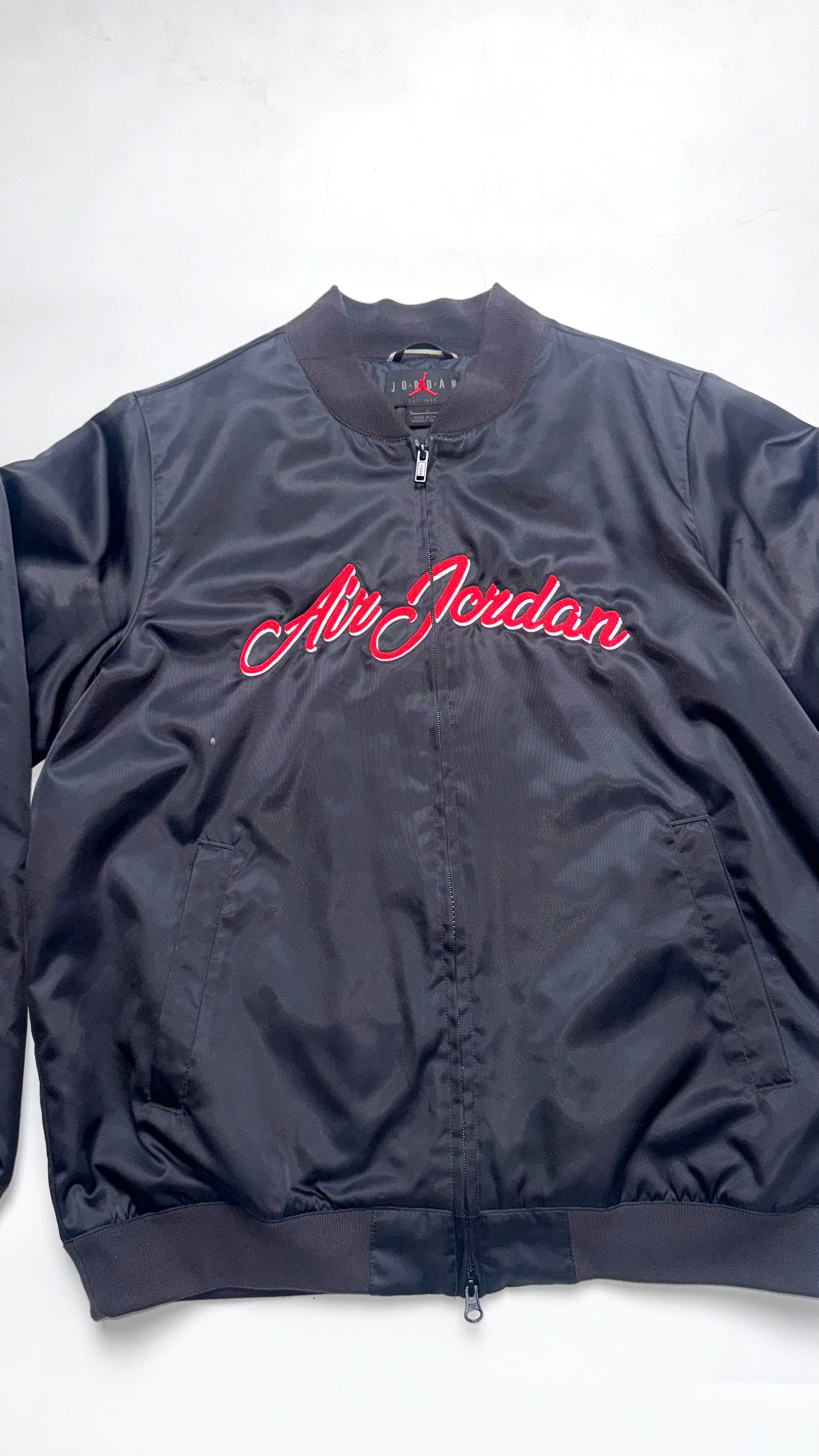 2000s Air Jordan Bomber Varsity Jacket