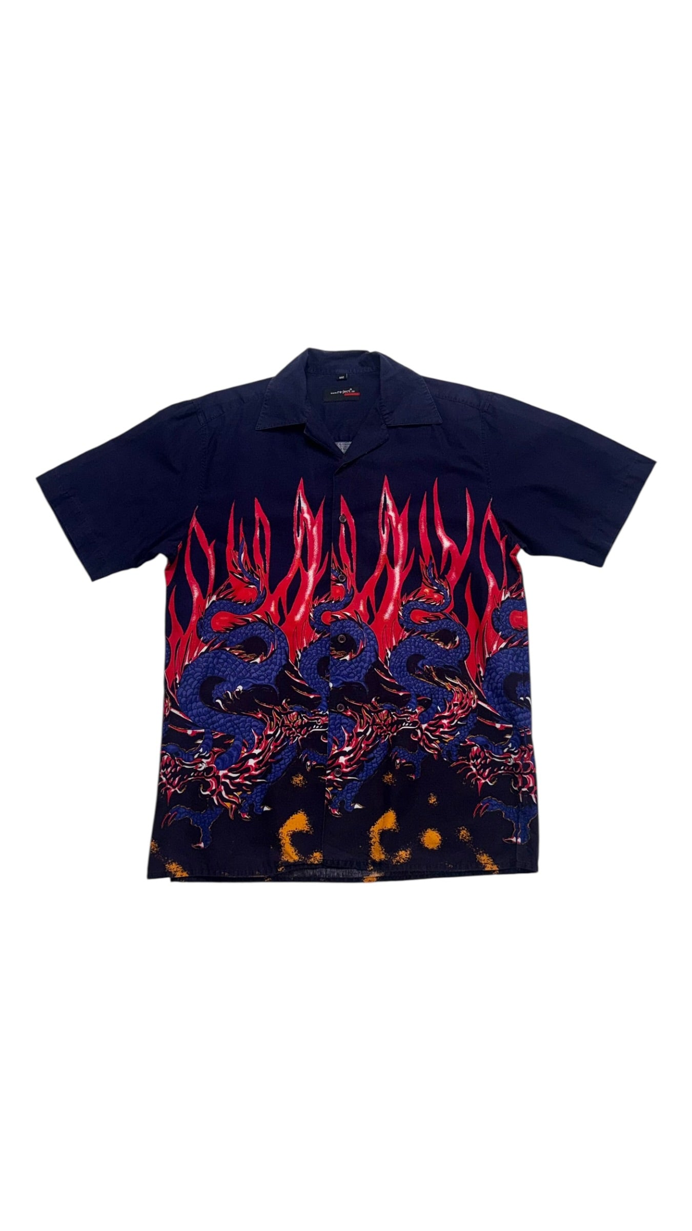 90s Vintage Graphic Button up shirt