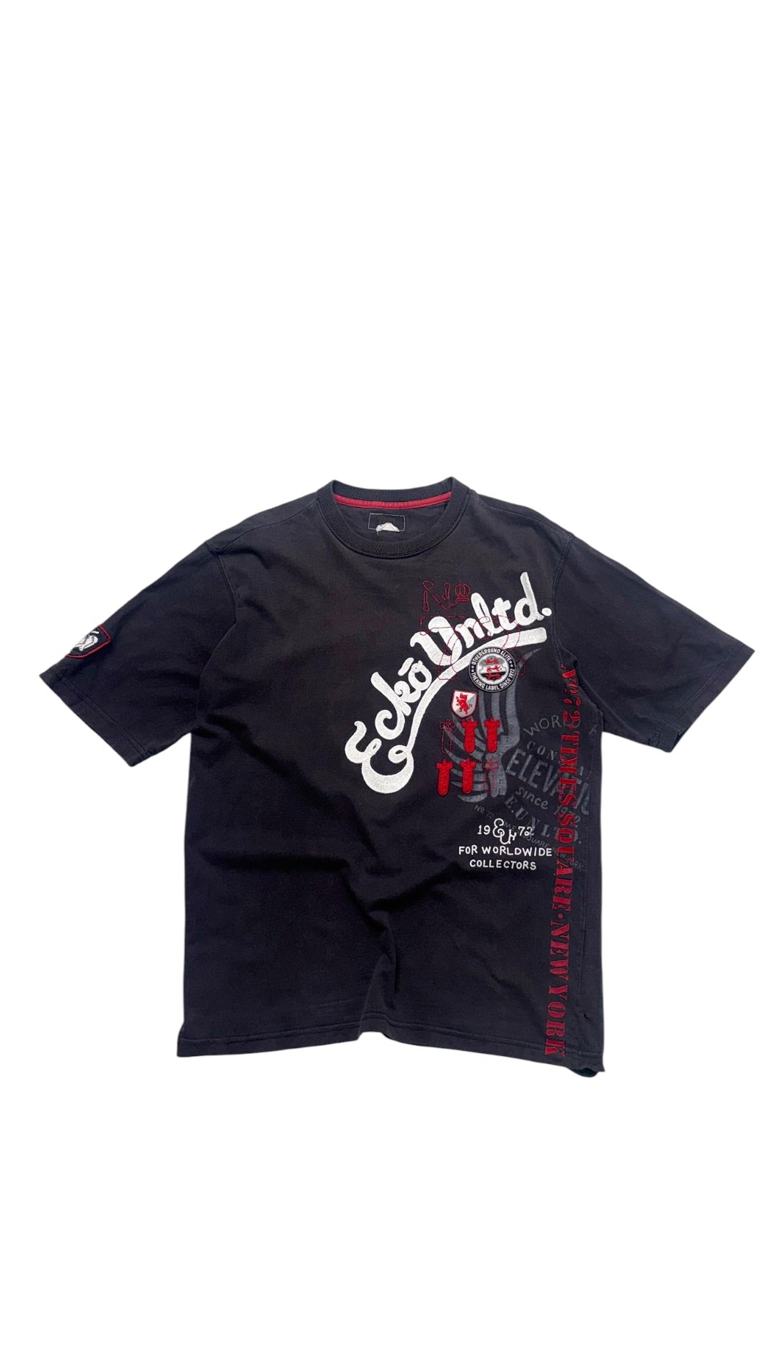 Vintage Ecko Untld Dark Brown Graphic T shirt
