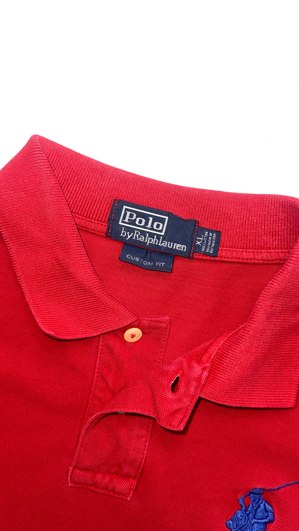 Vintage Red Ralph Lauren polo shirt