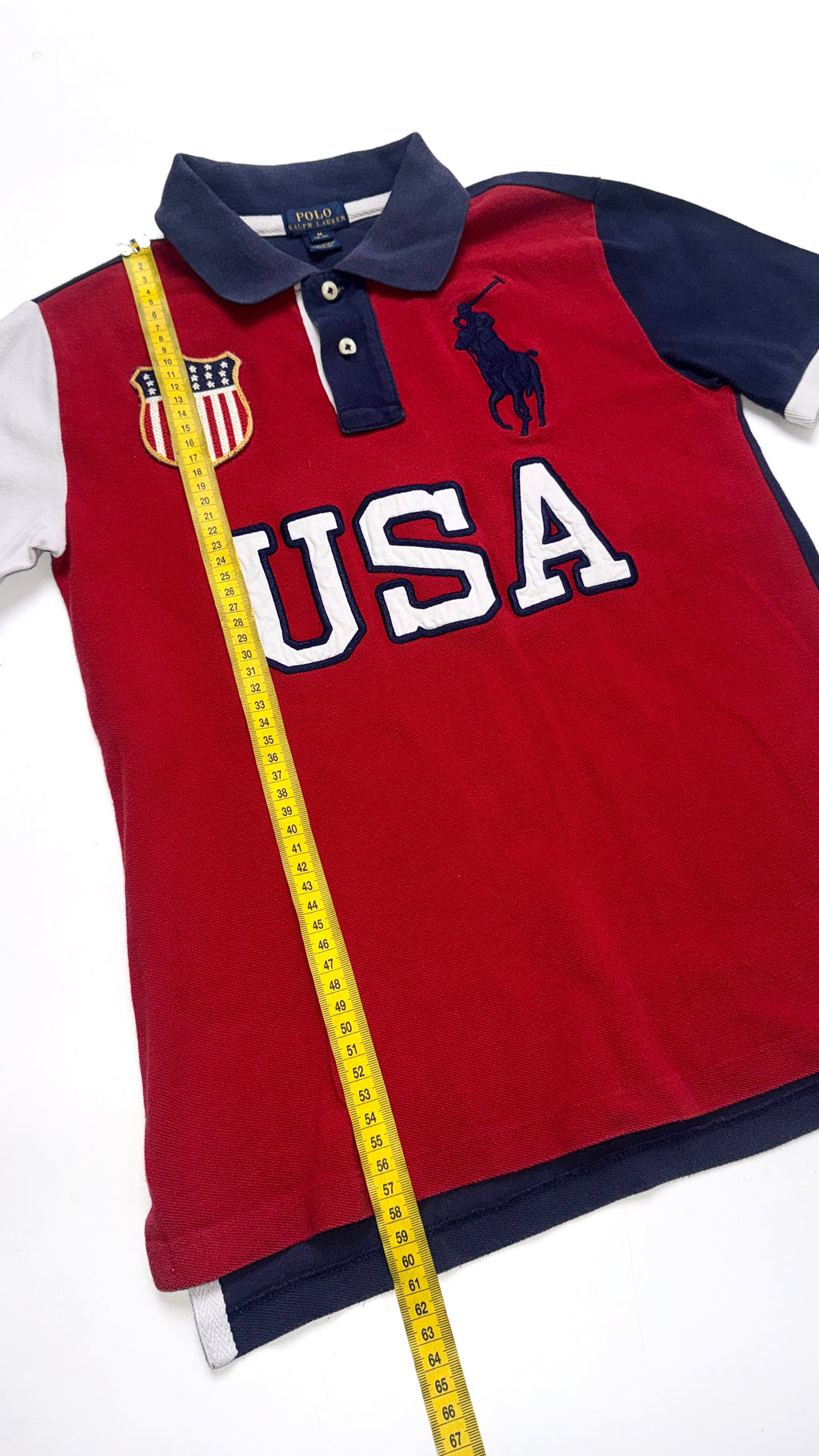 Vintage Ralph Lauren “USA” Polo t shirt
