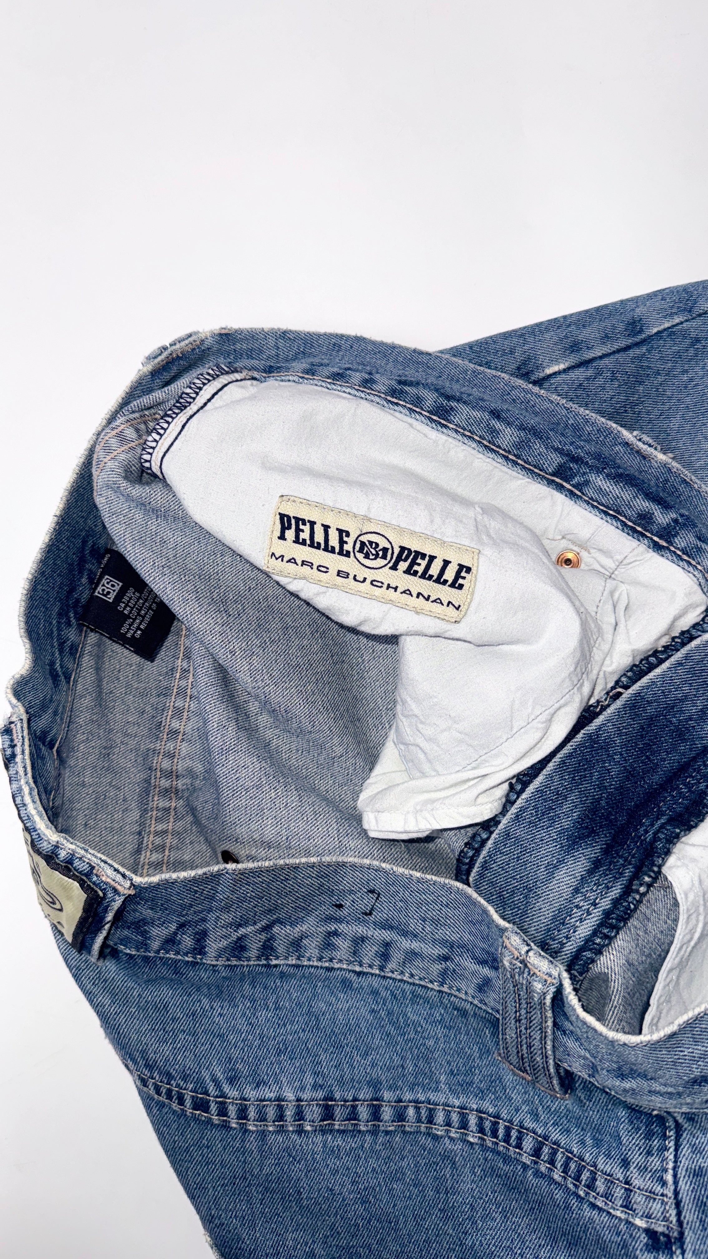 2000s Pelle Pelle Baggy Jorts