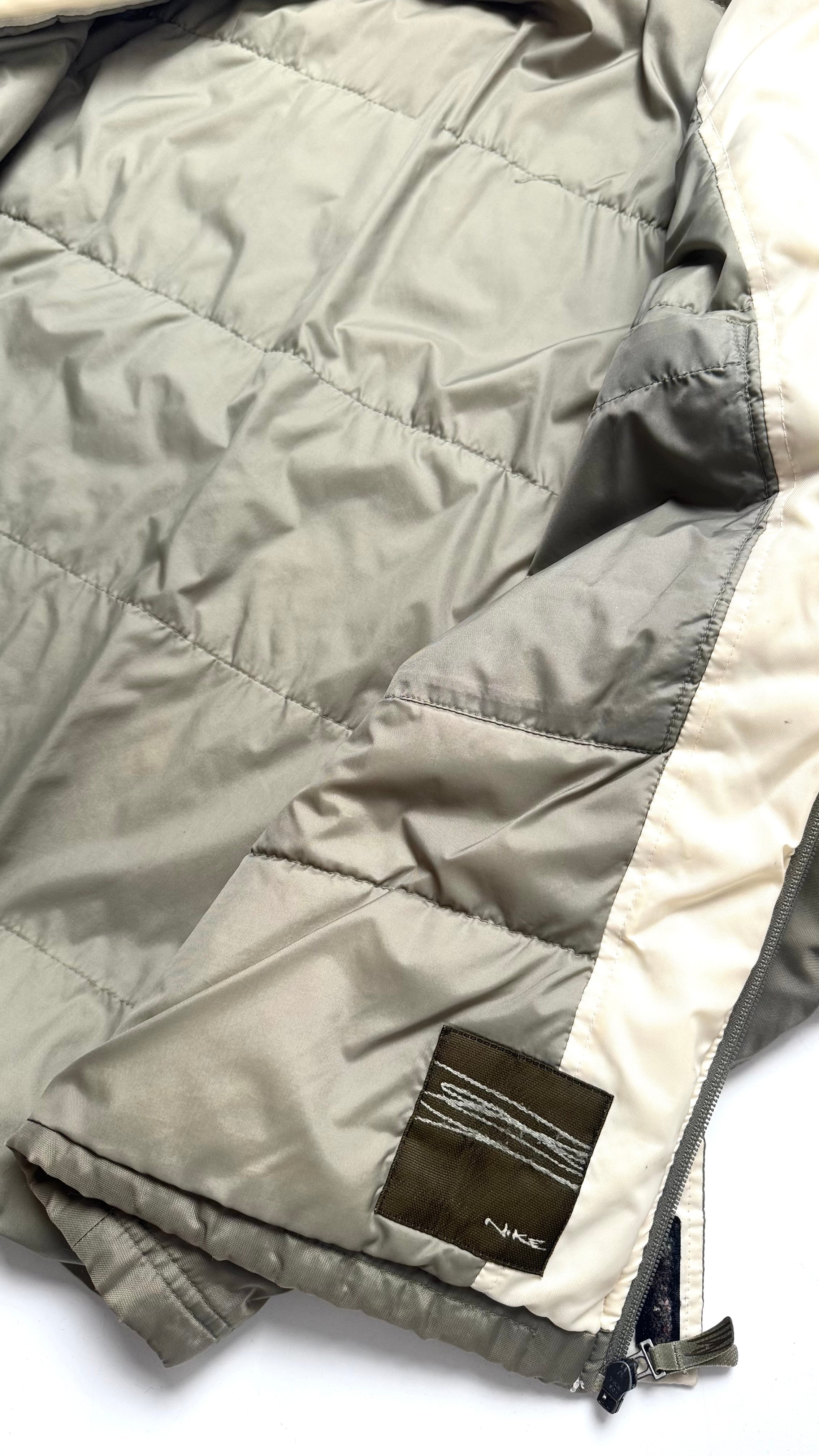 2000s Khaki Nike Lightweight winter jacket