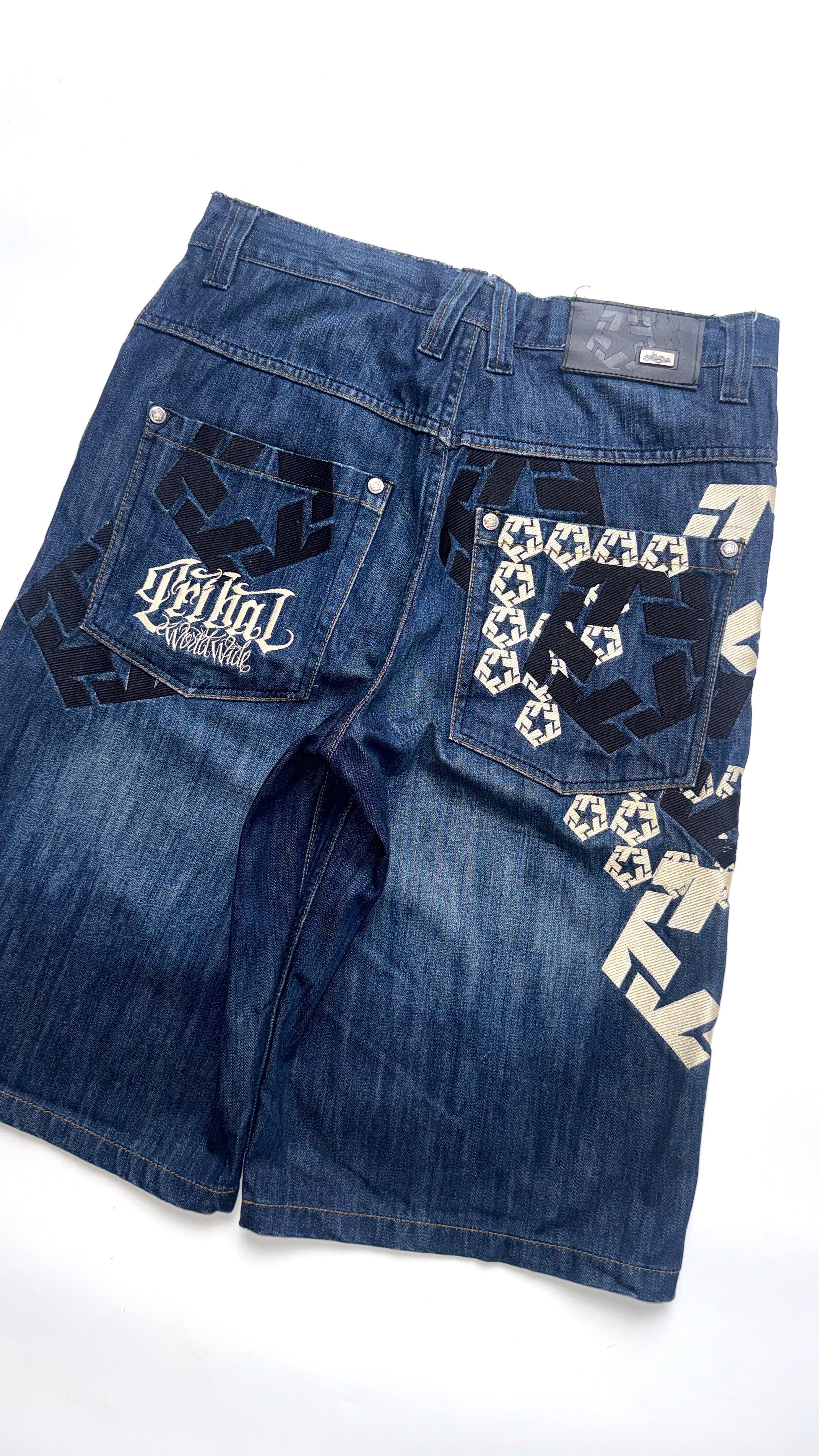2000s Tribal Baggy Jorts
