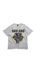90s Oakland MLB Vintage Graphic T shirt (Gold Nutmeg)