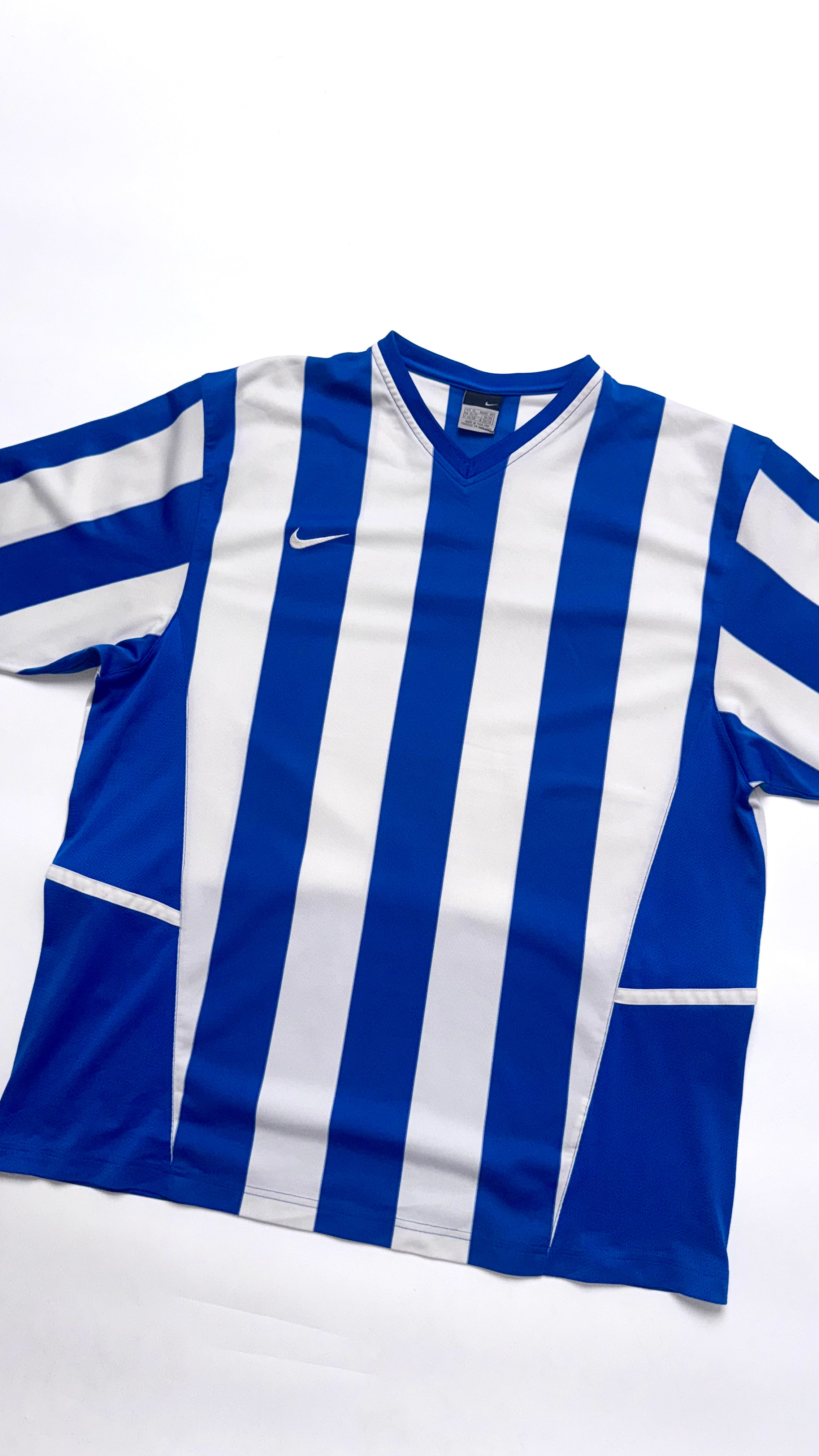 2000s Nike Striped Jersey T shirt