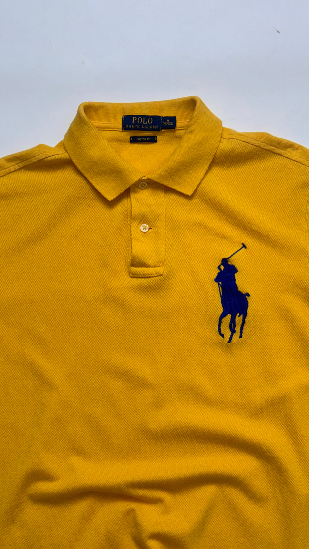 2000s Yellow Ralph Lauren Polo Tee