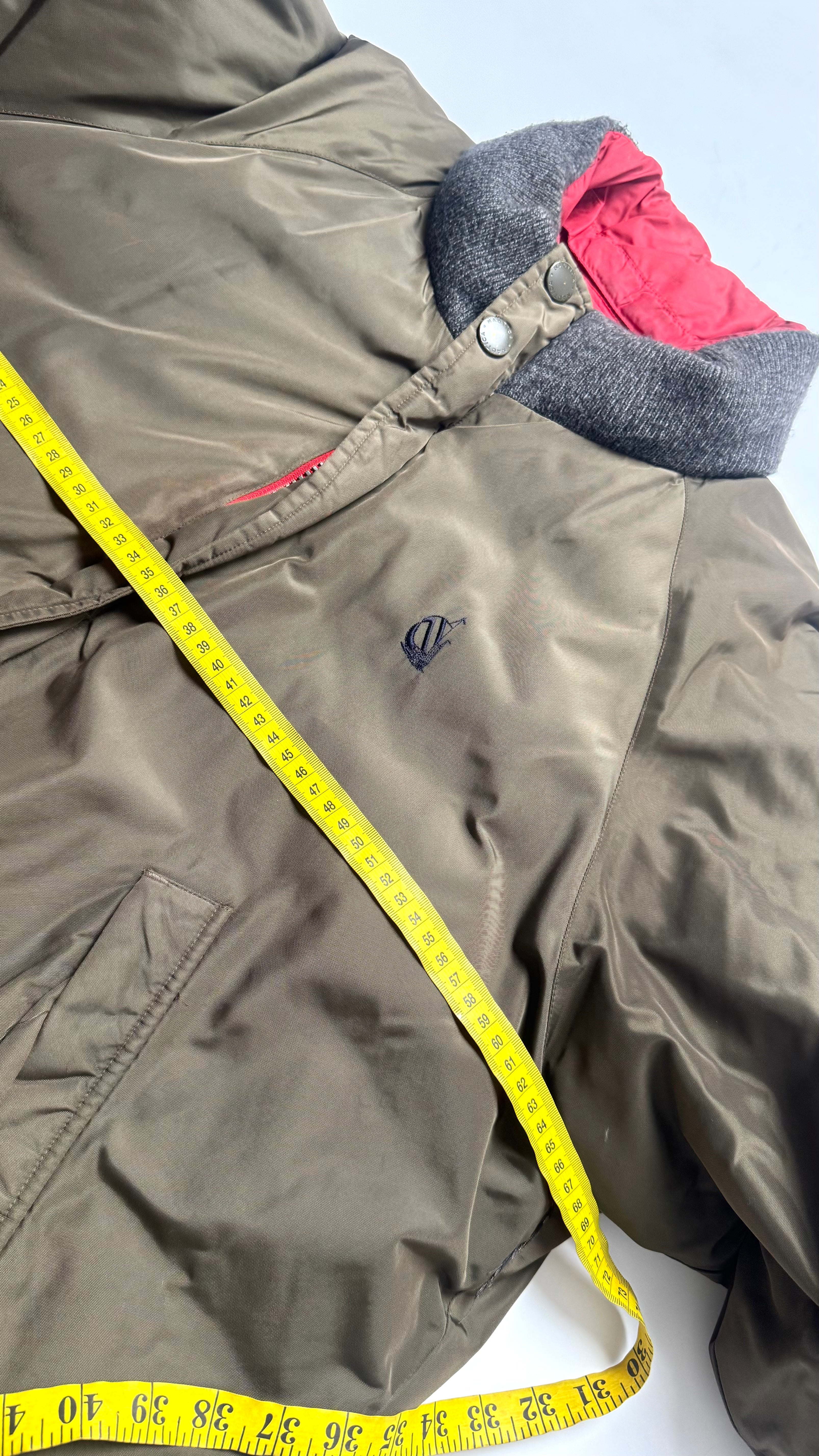 90s Vintage Reversible Nautica Bomber Winter Jacket