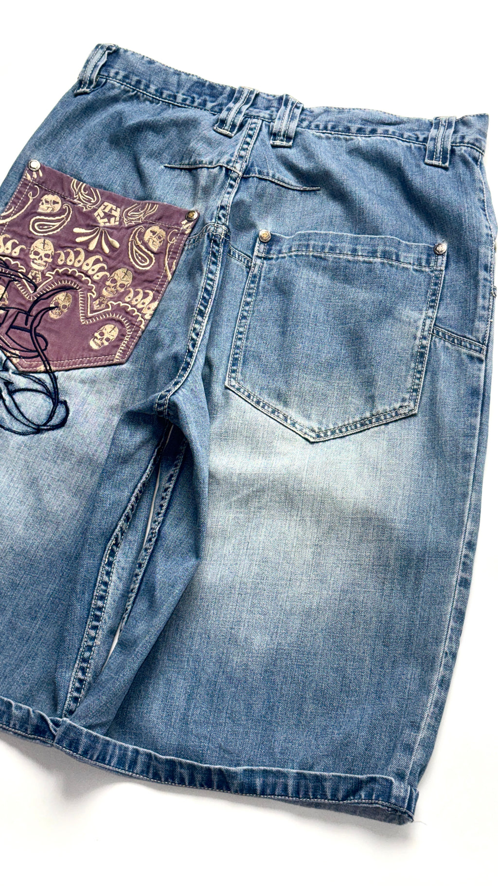 2000s Tribal Baggy Jorts