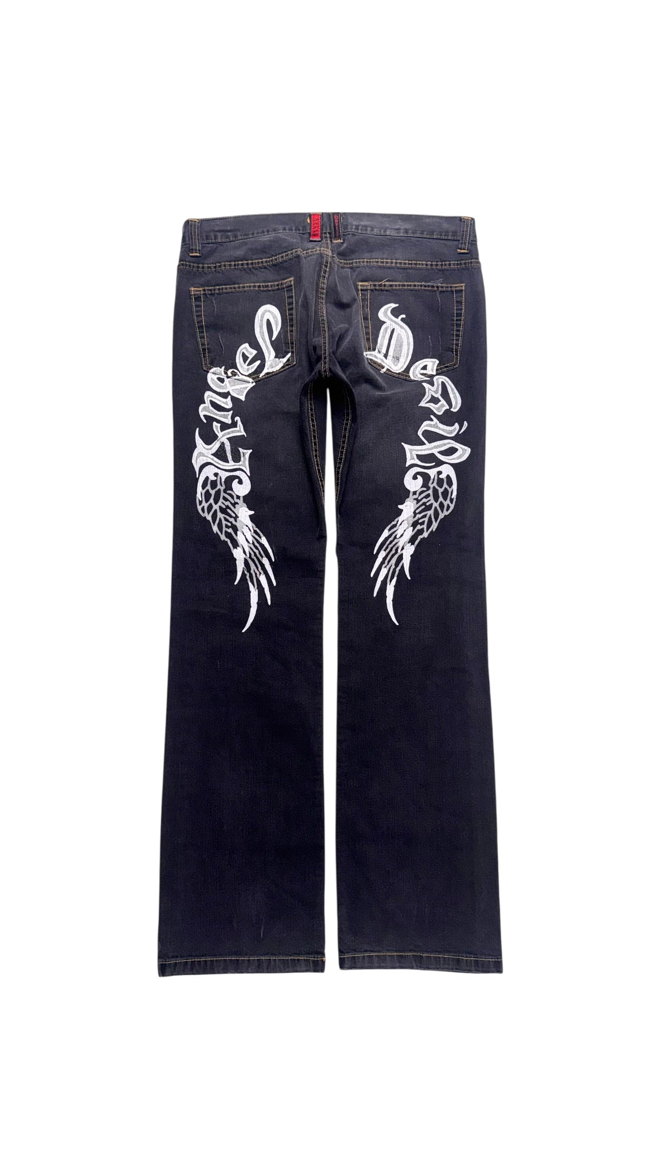 Y2K Angels & Devil jeans