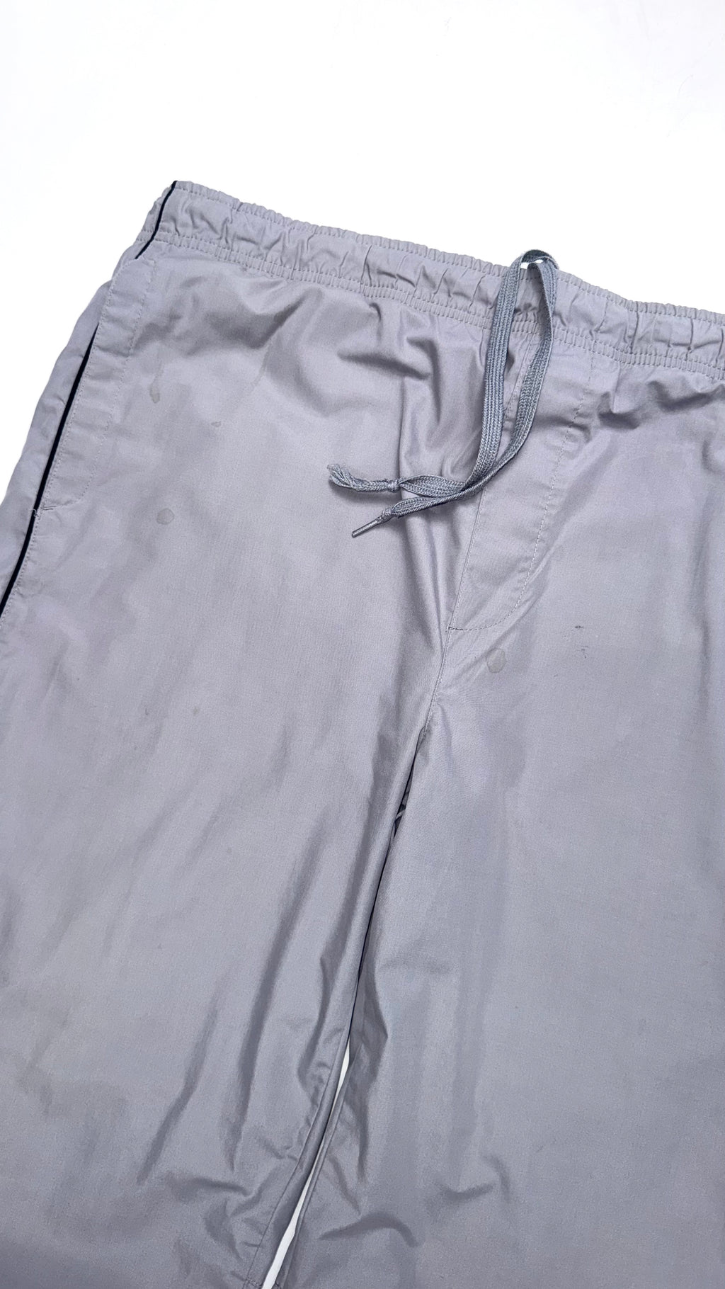 2000s Grey Nike Track Parachute Pants