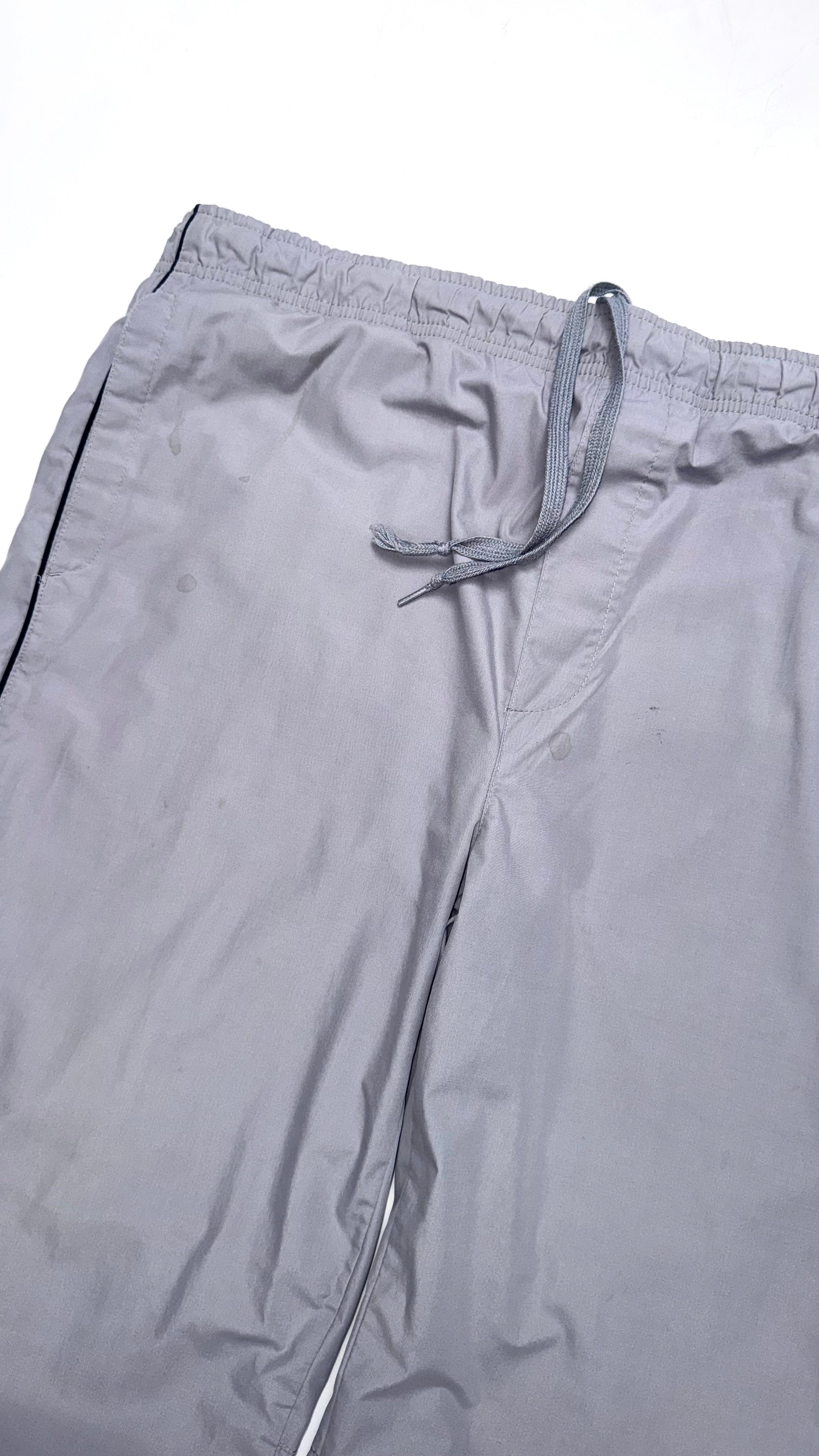 2000s Grey Nike Track Parachute Pants