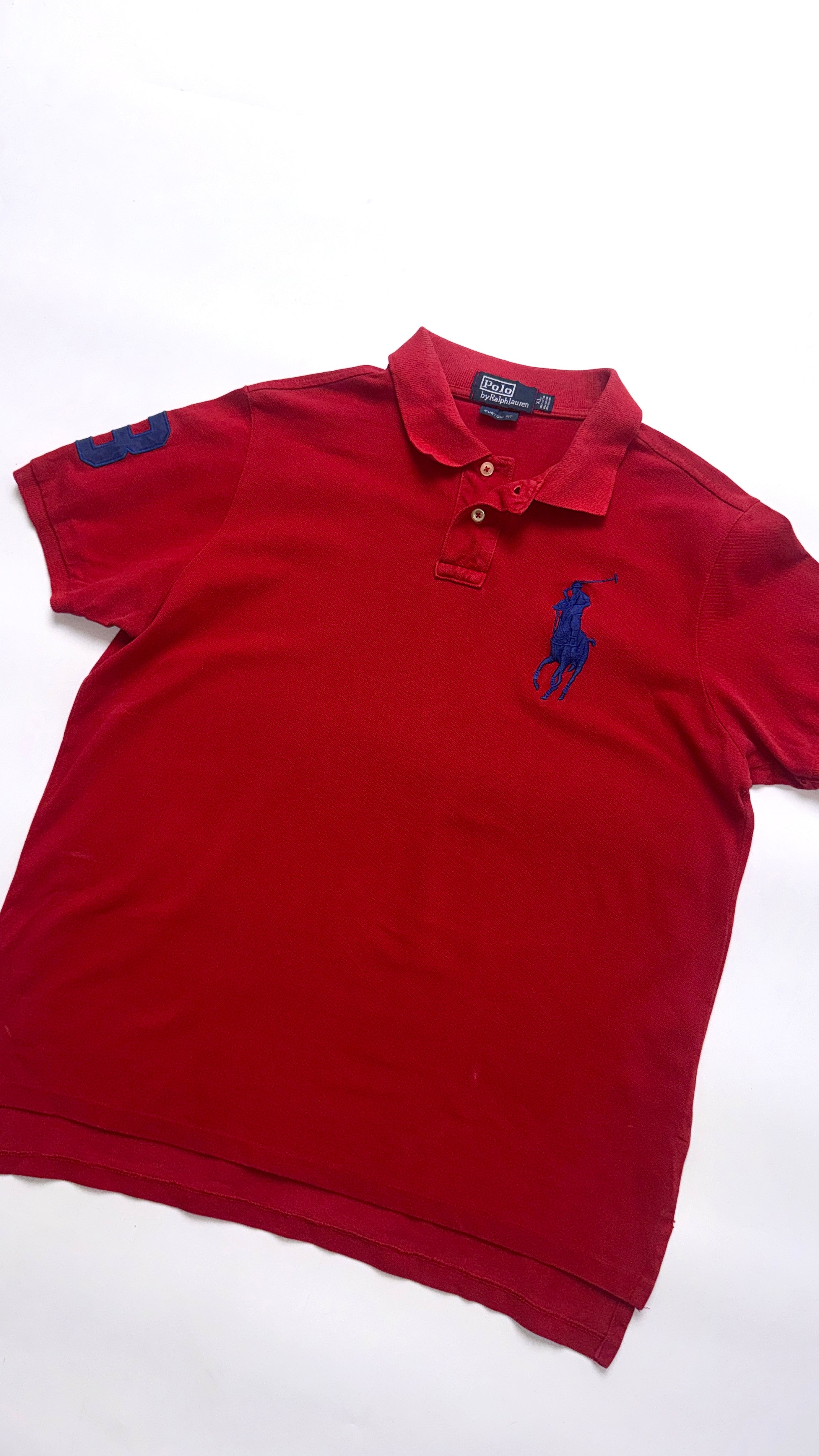Vintage Red Ralph Lauren polo shirt