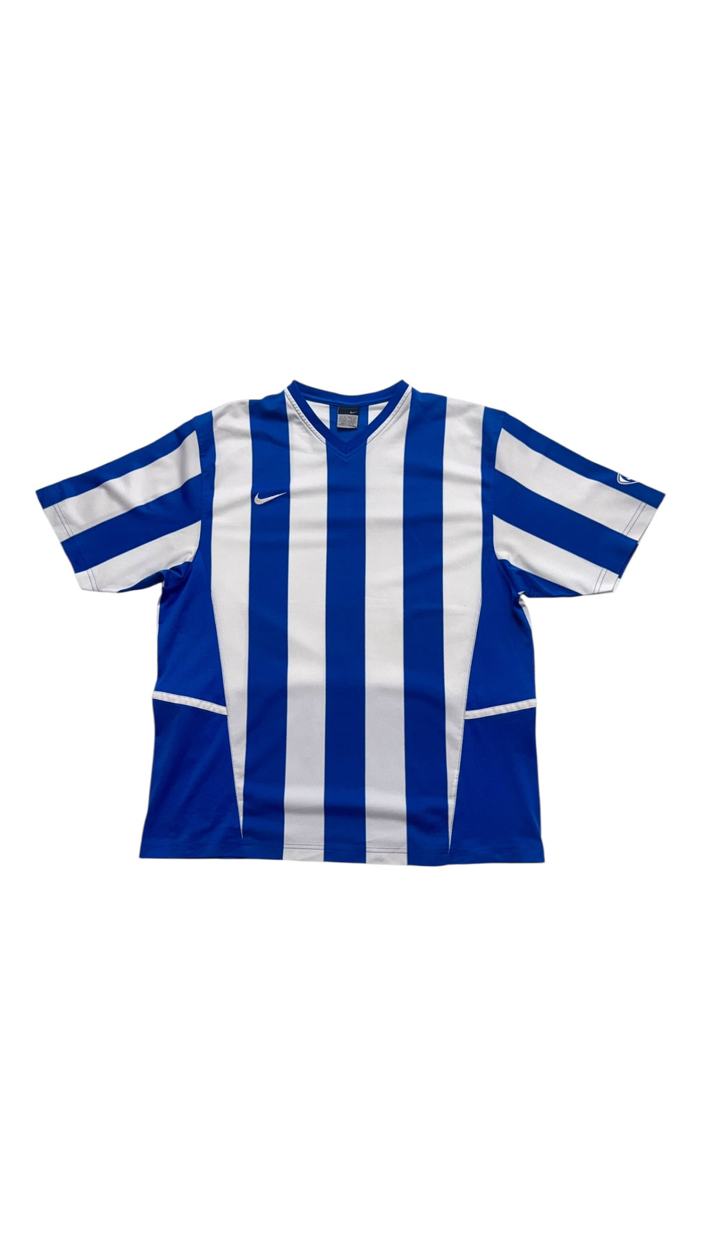2000s Nike Striped Jersey T shirt