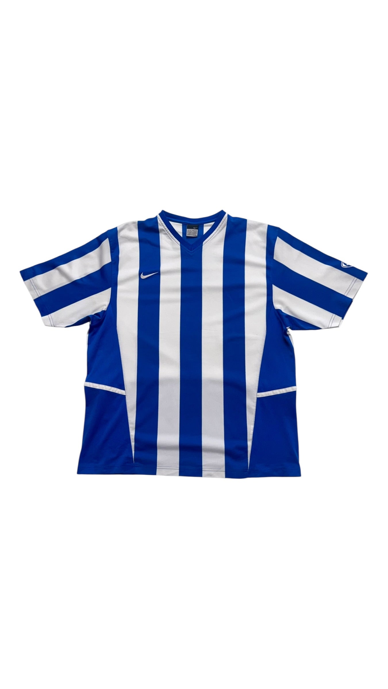 2000s Nike Striped Jersey T shirt