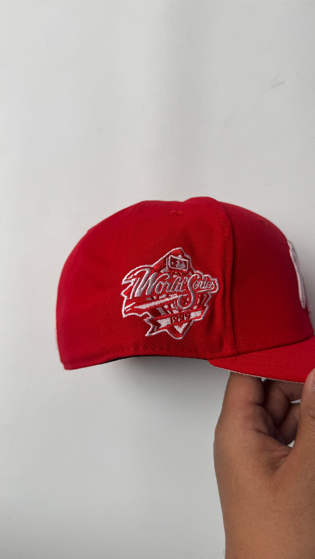 New Era Red “NY” CAP