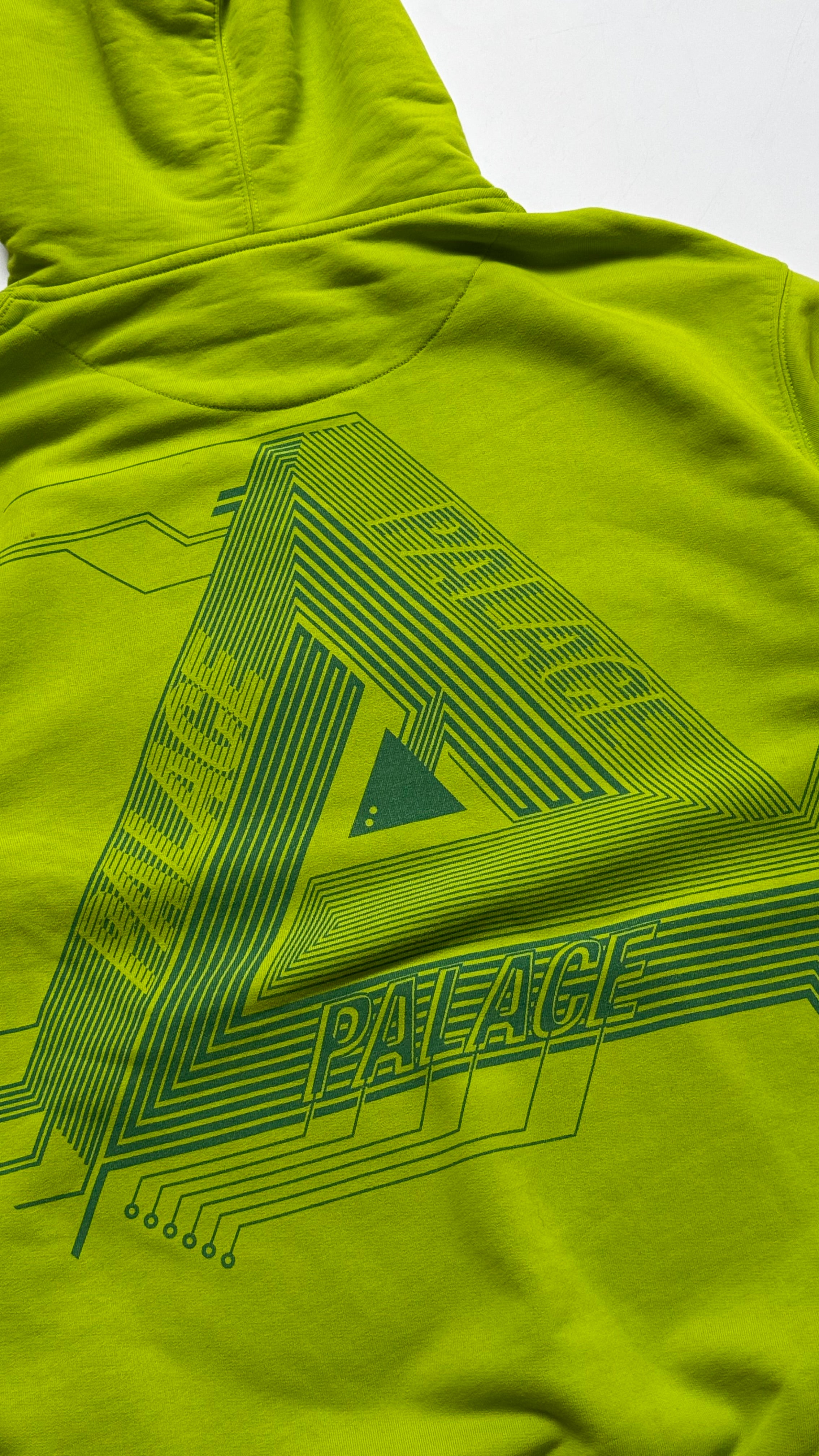 2018 Palace Lime Green Surkit Hoodie