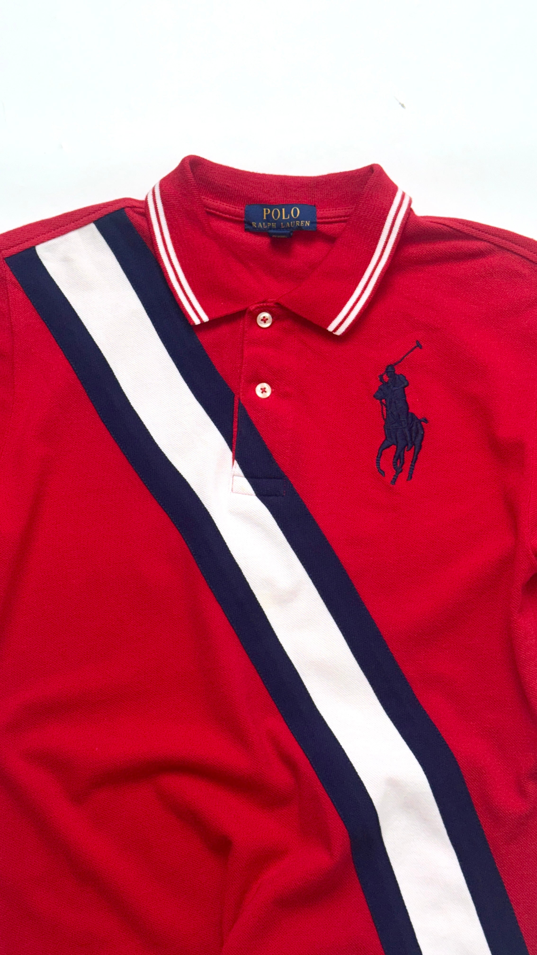 2000s Ralph Lauren Red “USA” Polo Tee