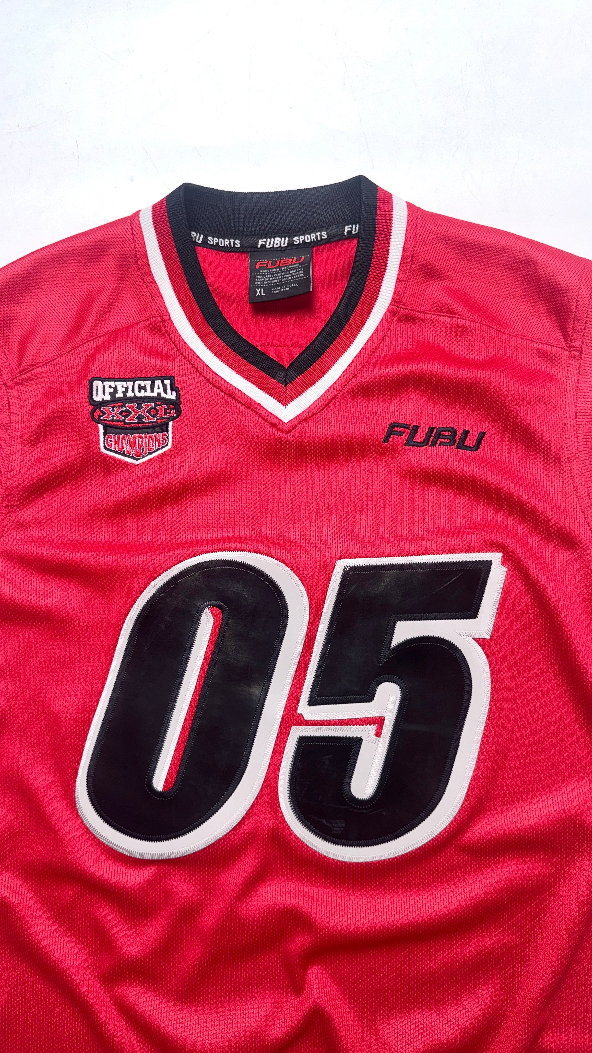 2000s FUBU Red Jersey