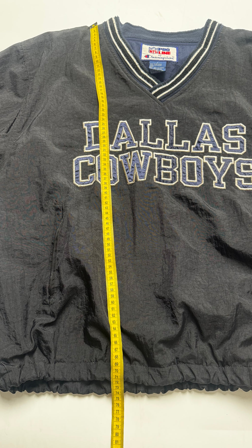 Αντιανεμικό πουλόβερ Cowboys Dallas της δεκαετίας του '90
