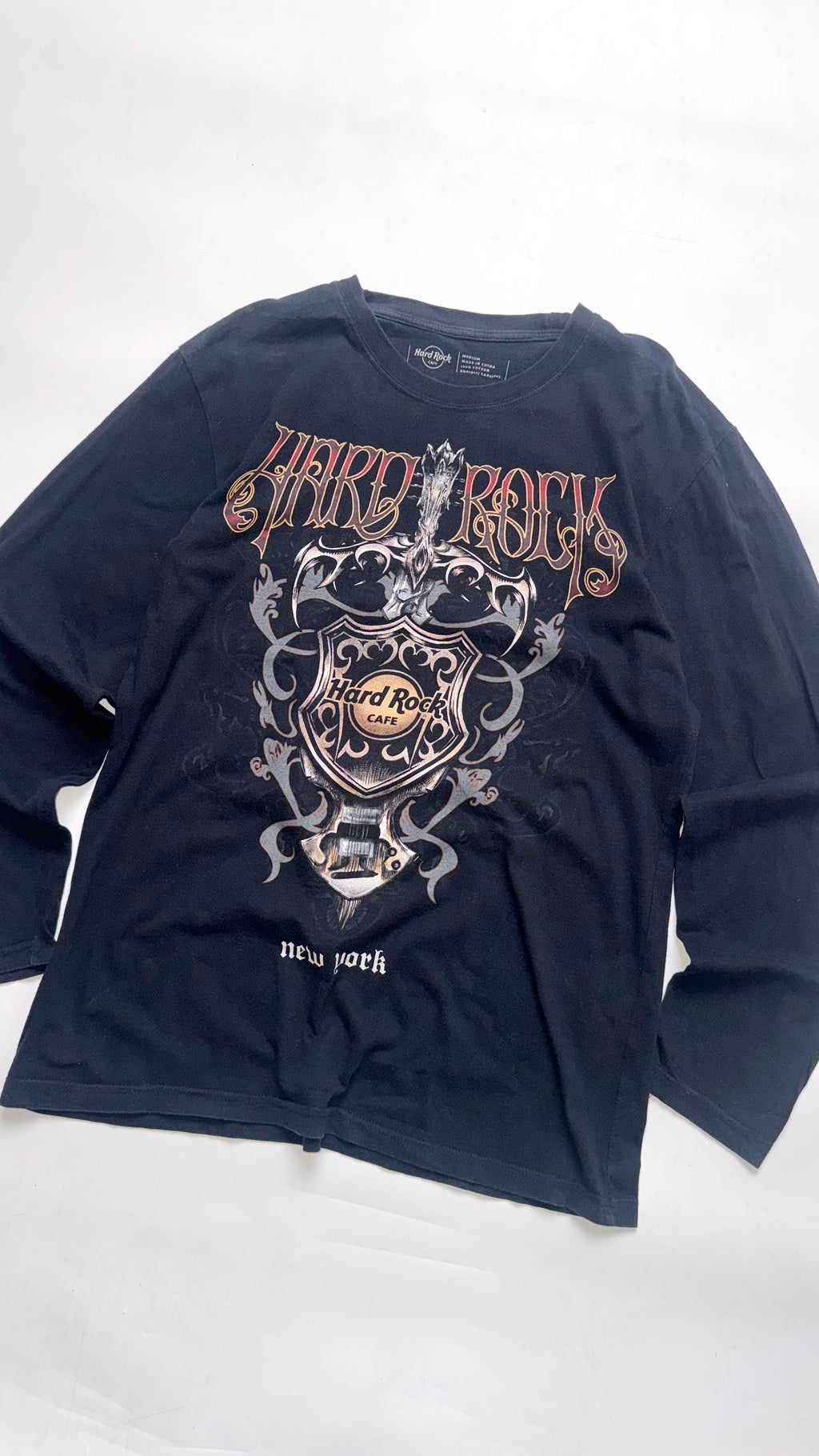 2000s Hard Rock “New York” Long sleeve shirt