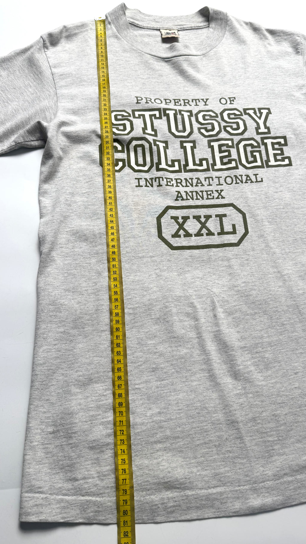 90s Stussy college graphic t shirt