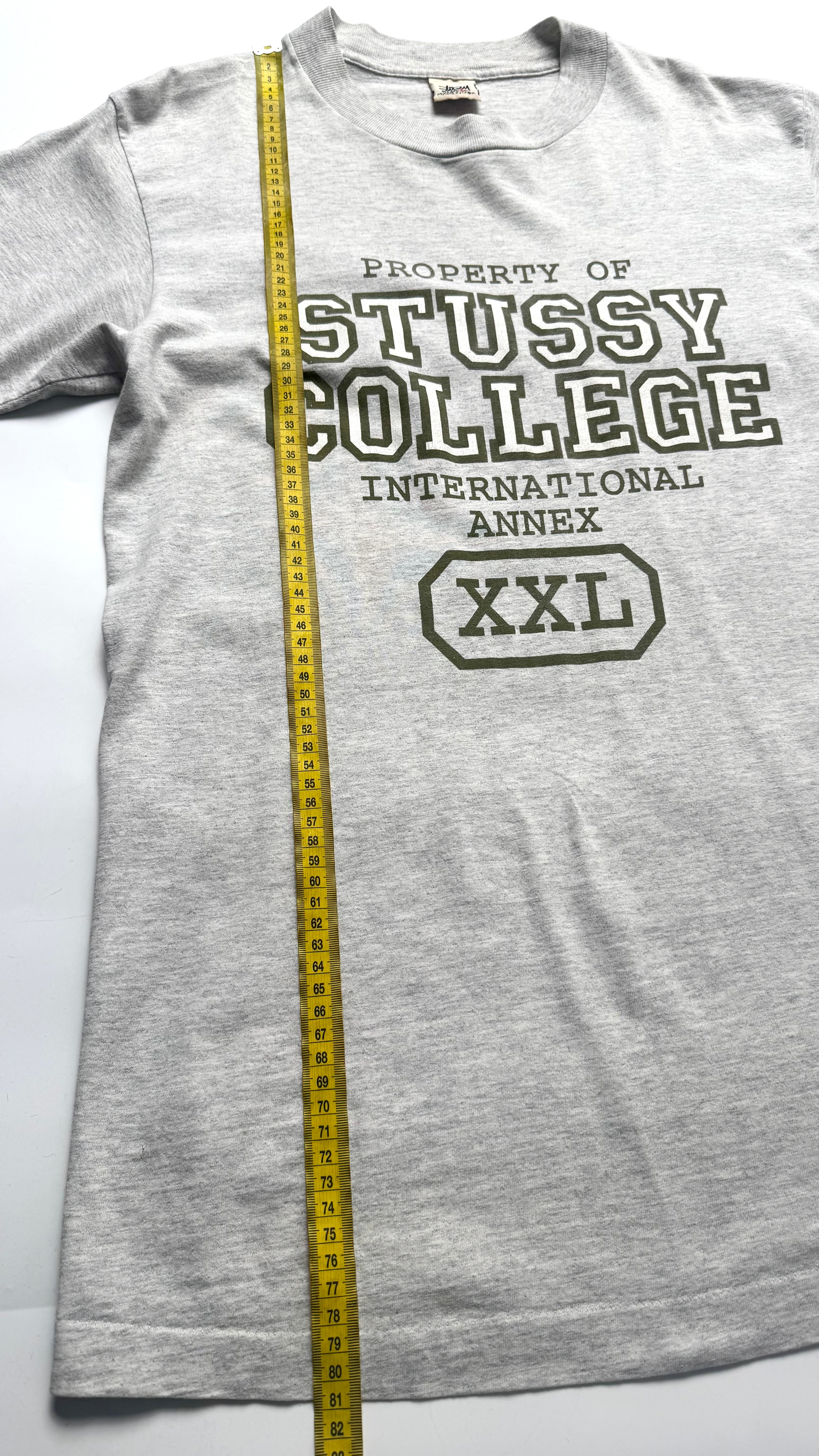 90s Stussy college graphic t shirt