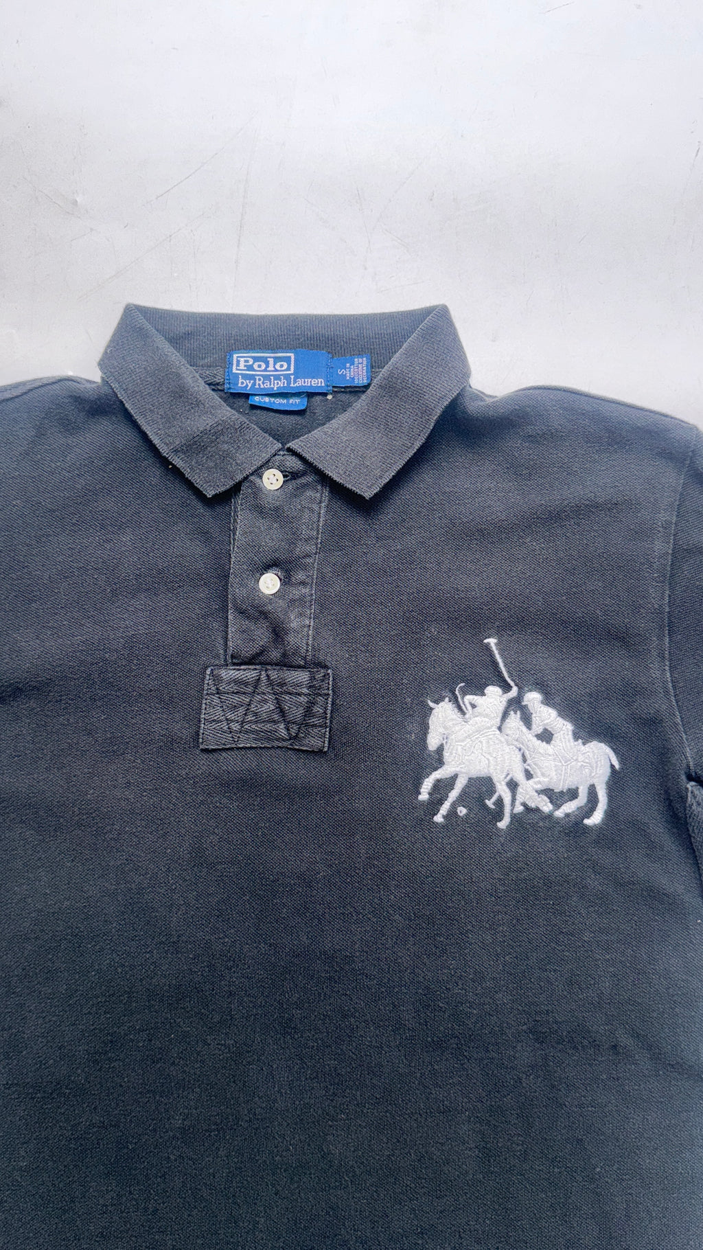 Black Vintage Ralph Lauren Polo