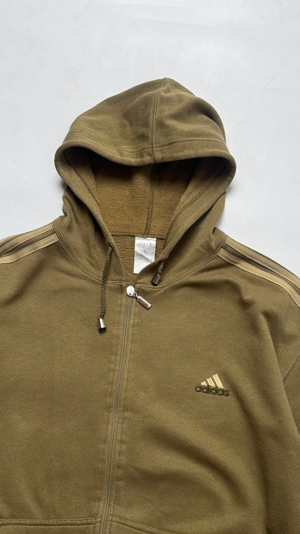 Early 2000s Adidas Khaki Track Jacket