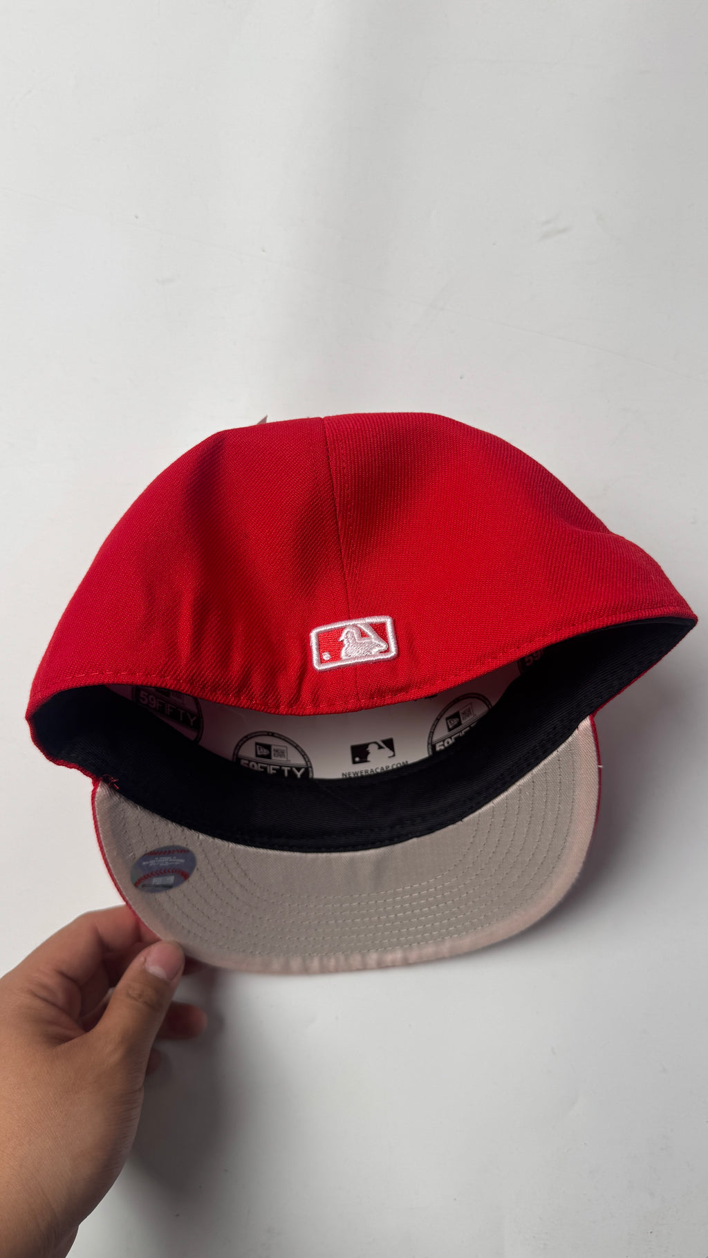 New Era Red “NY” CAP
