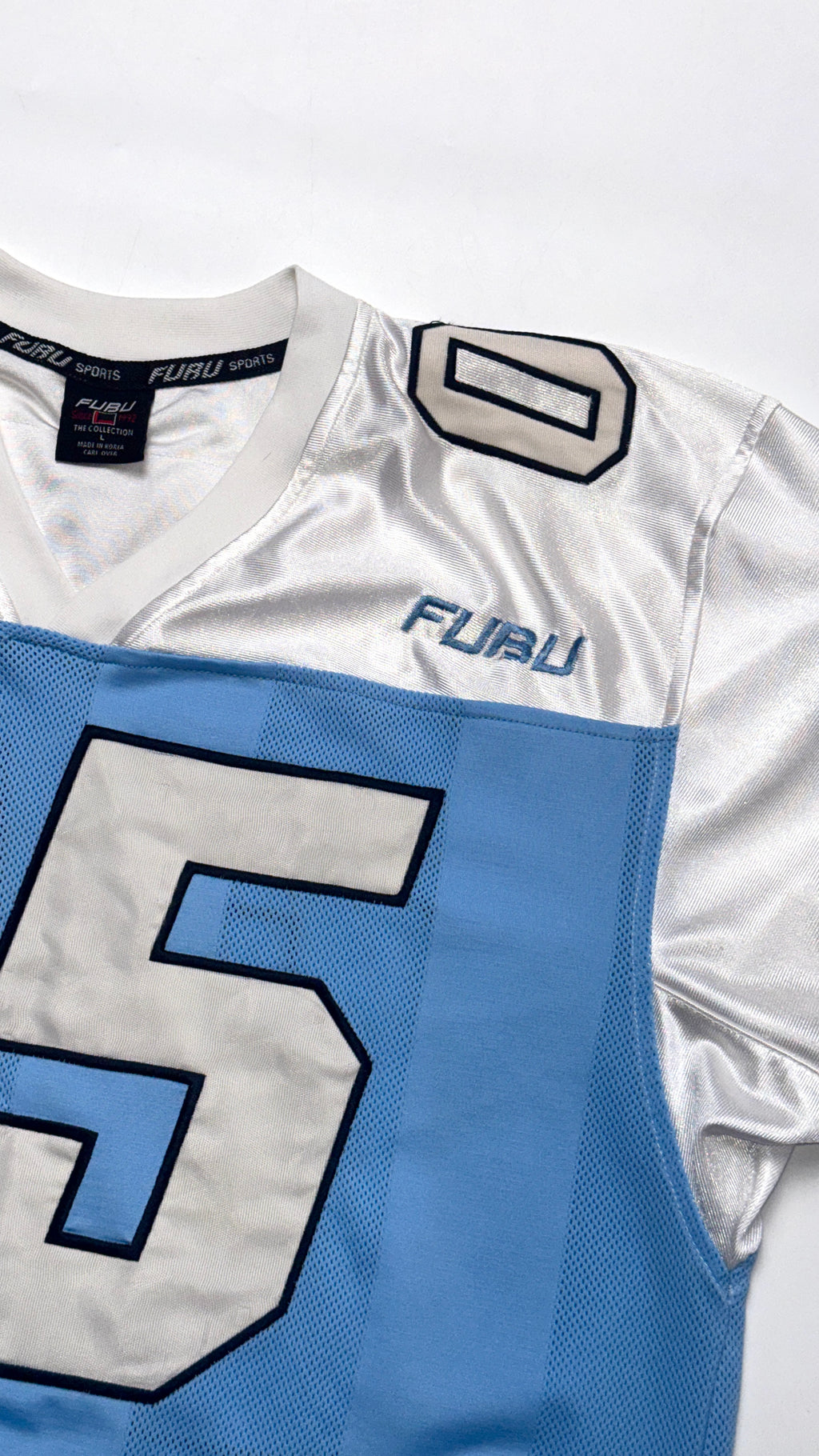 2000s FUBU Baby Blue Jersey