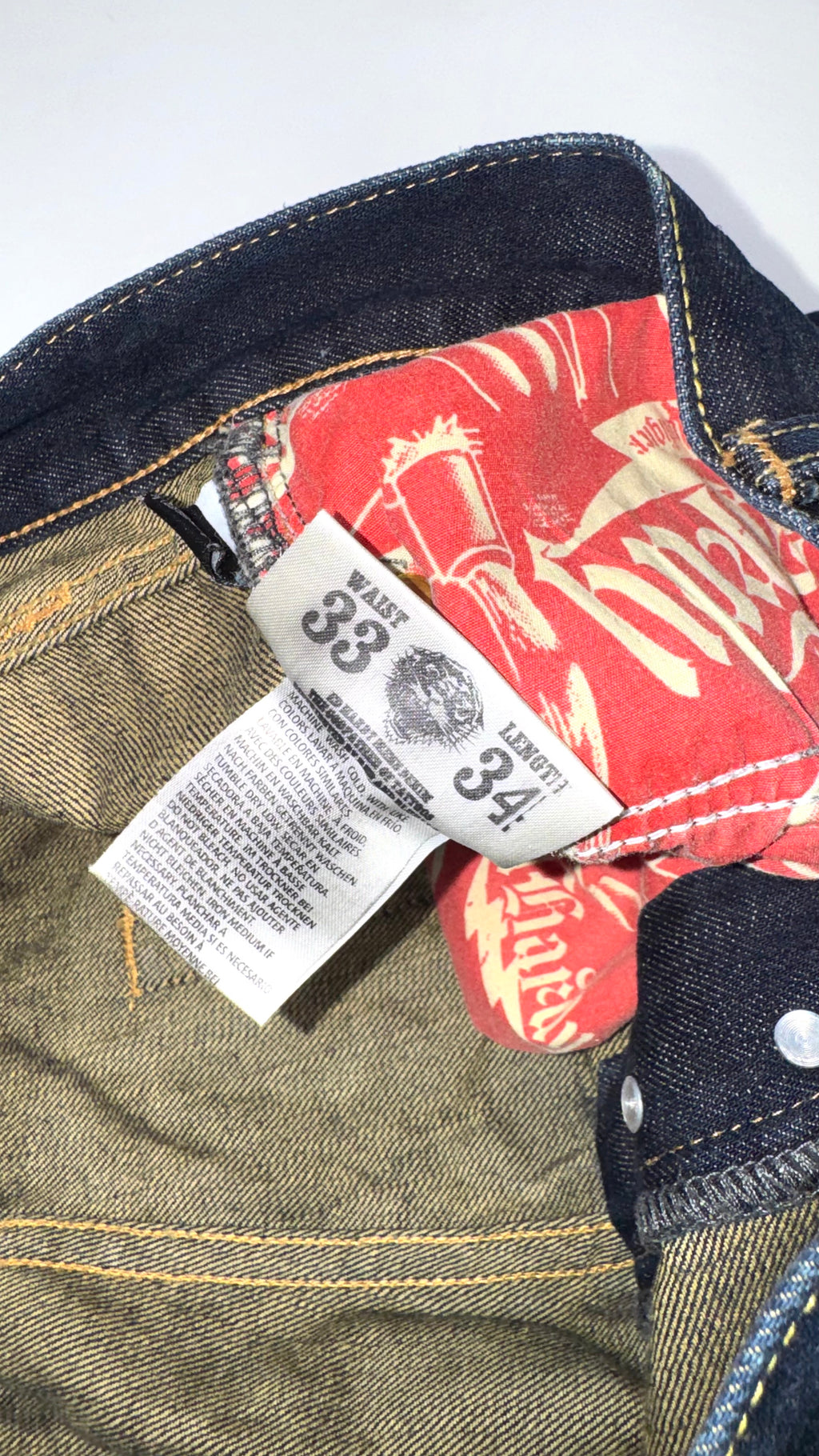 Y2k ED HARDY By Christian Audigier Baggy jeans