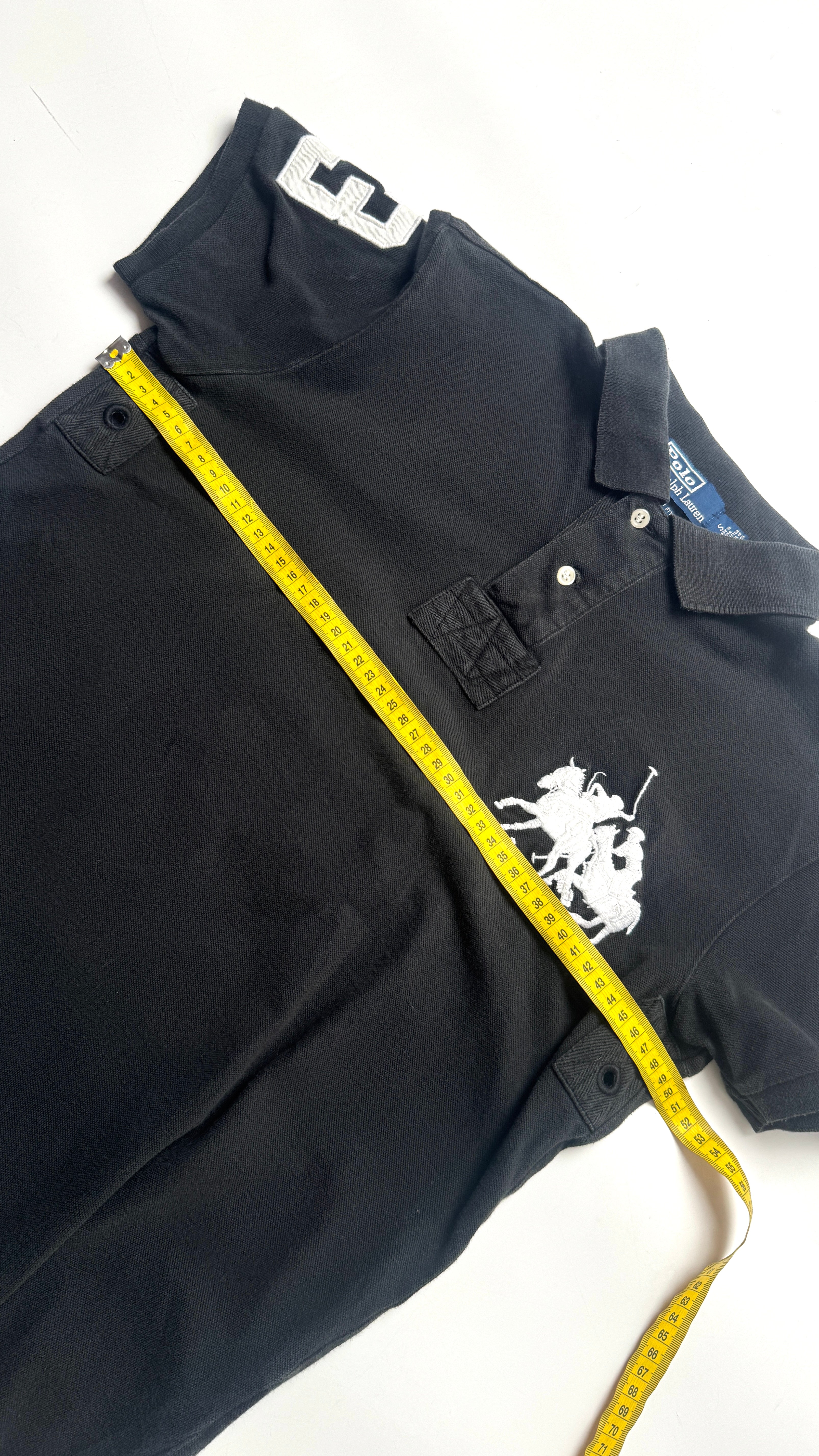 Black Vintage Ralph Lauren Polo