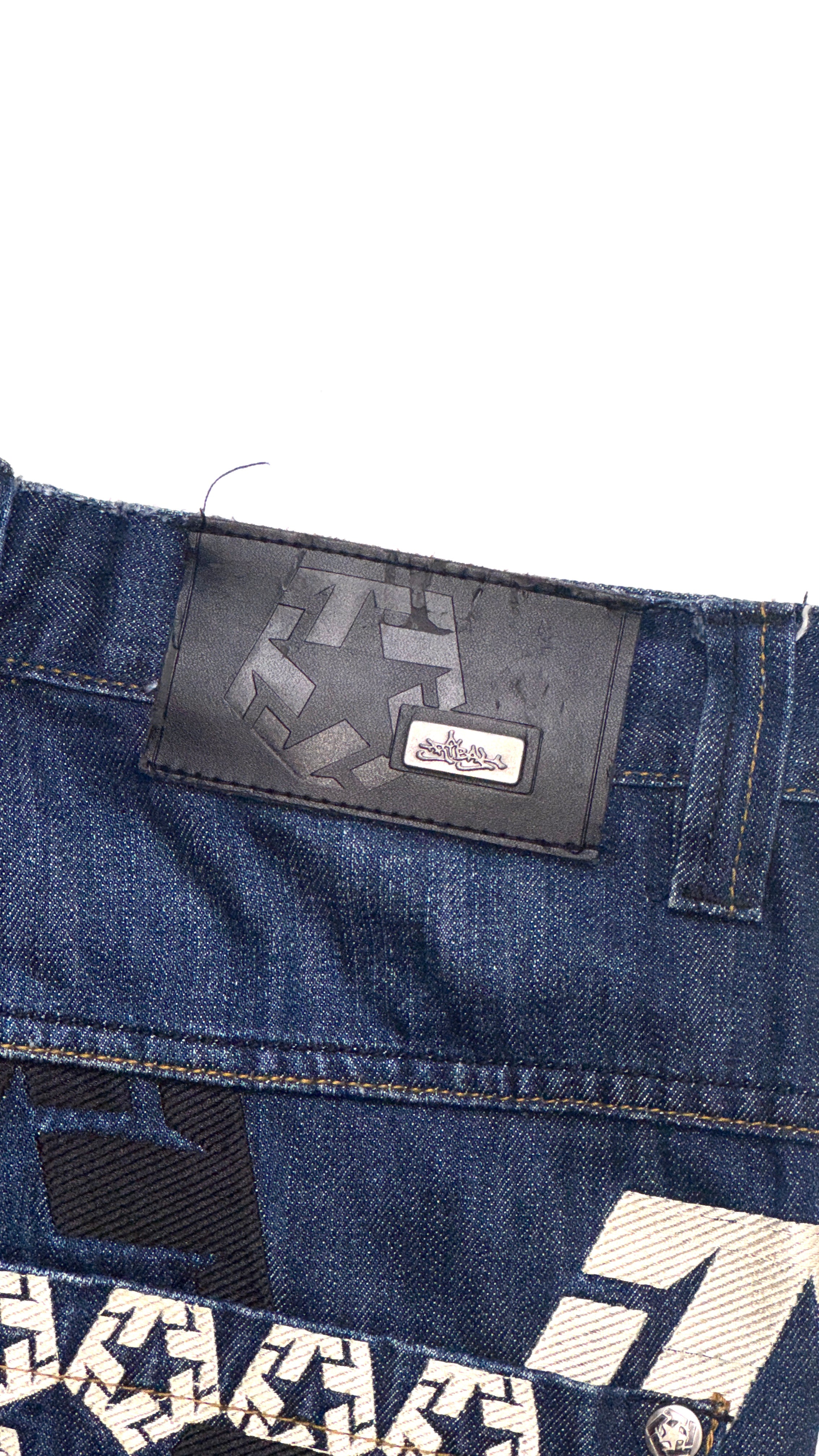 2000s Tribal Baggy Jorts