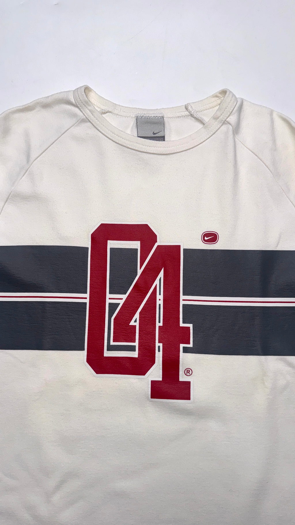 2000s White Nike Cortez Long sleeve shirt
