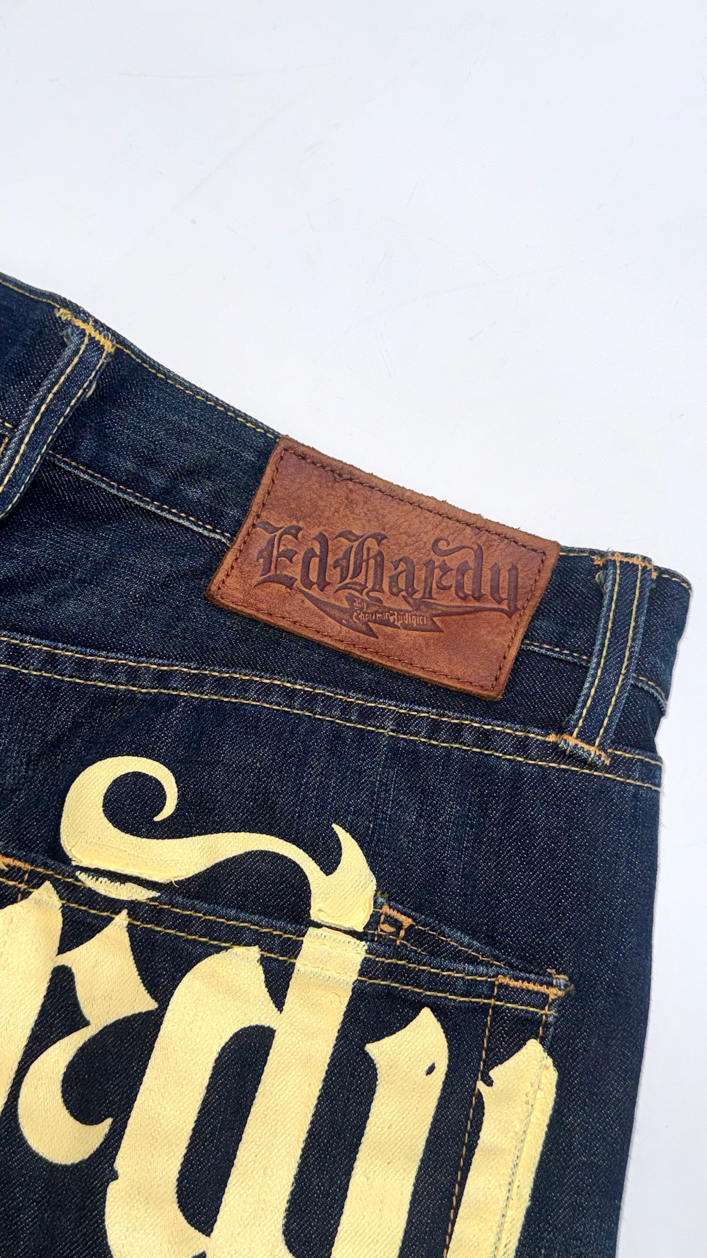 Y2k ED HARDY By Christian Audigier Baggy jeans
