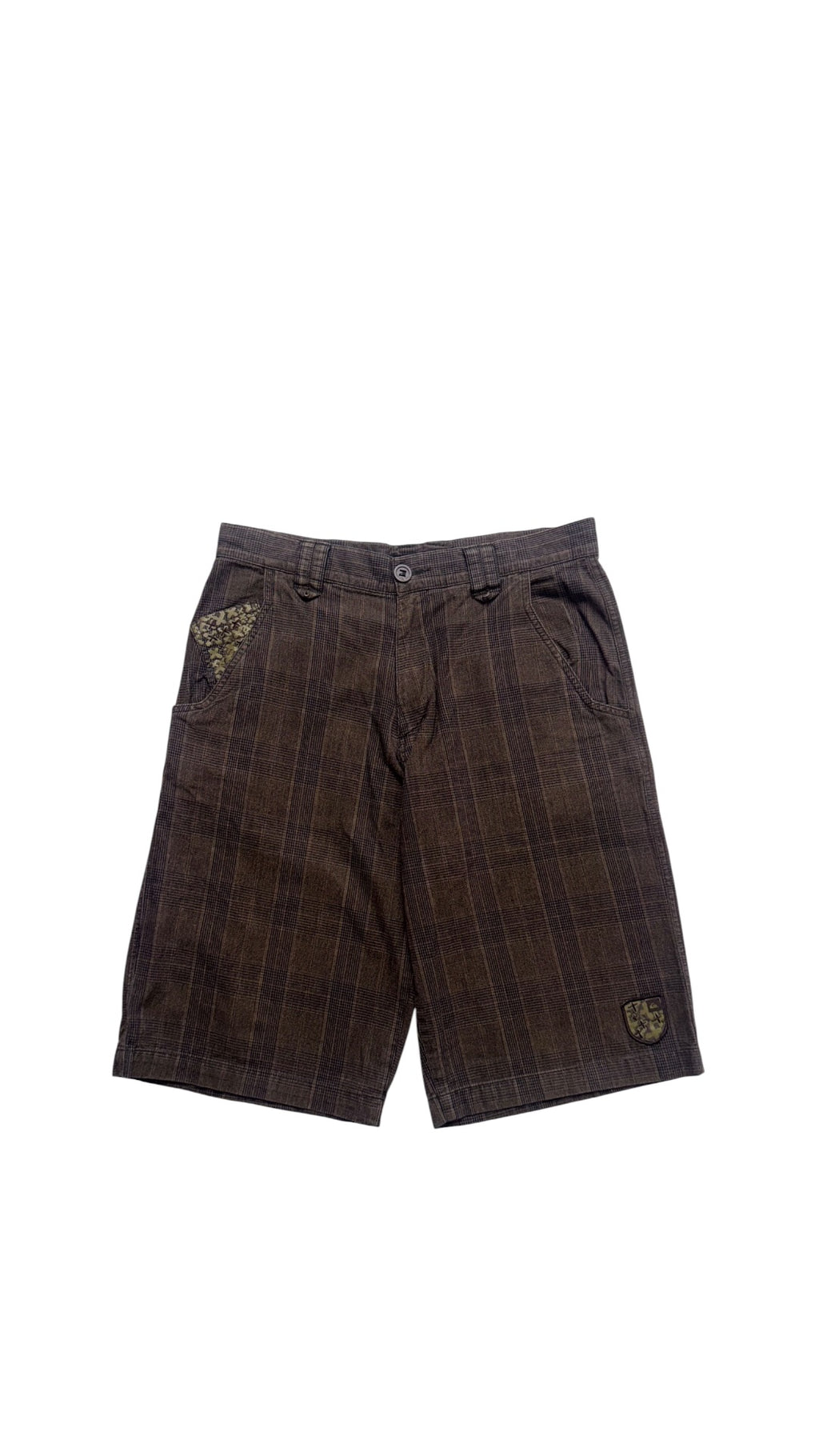 90s Quicksilver Brown Baggy Shorts
