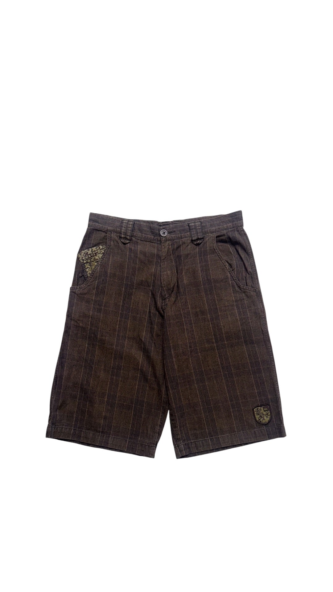 90s Quicksilver Brown Baggy Shorts