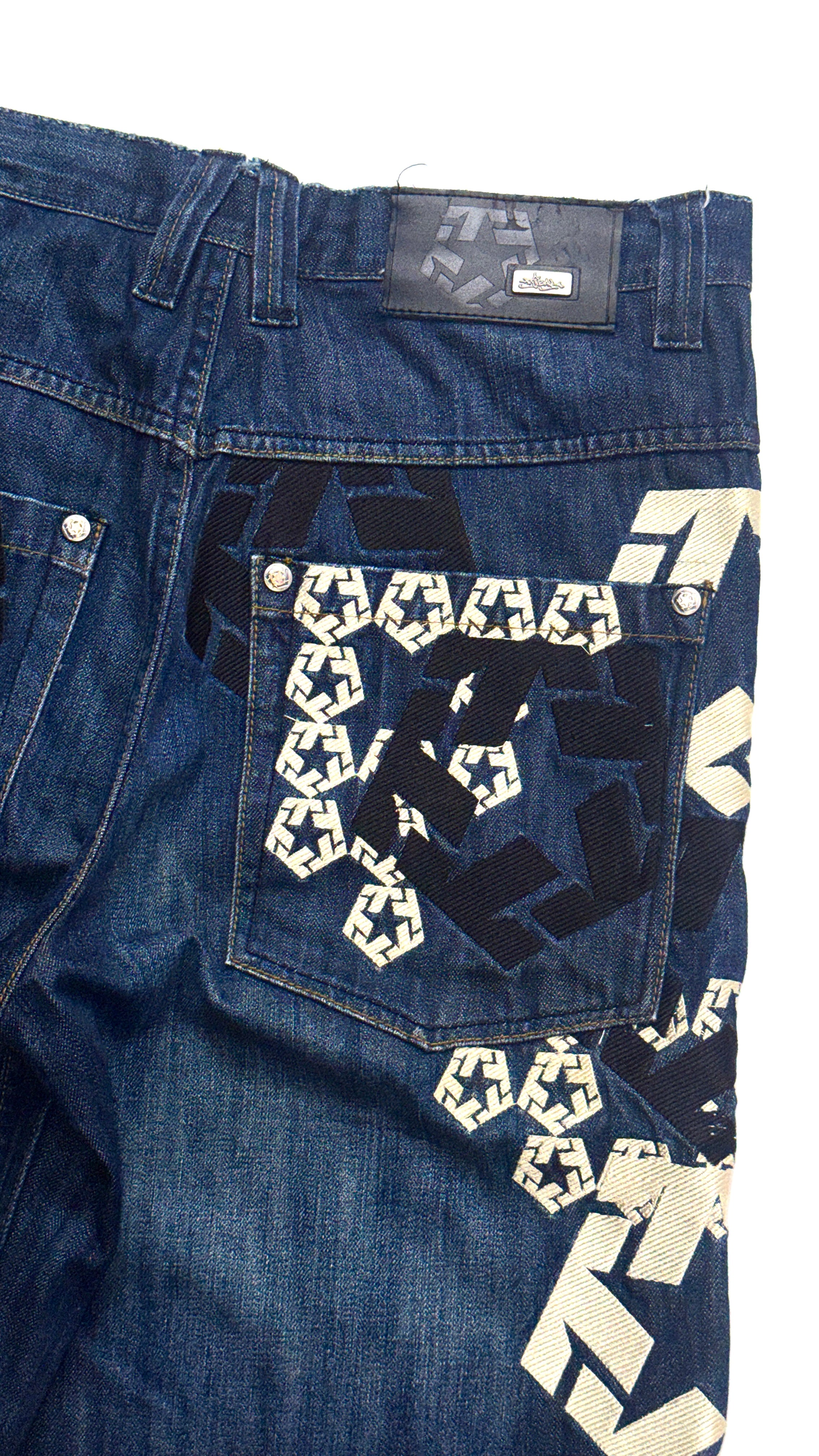 2000s Tribal Baggy Jorts