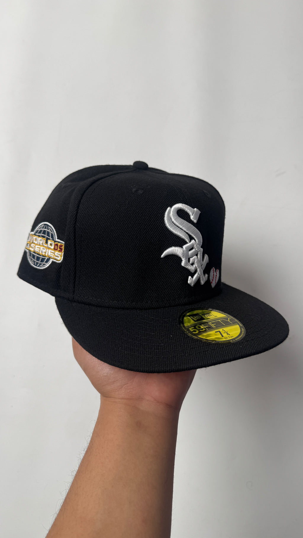 New Era Black “SOX” Cap