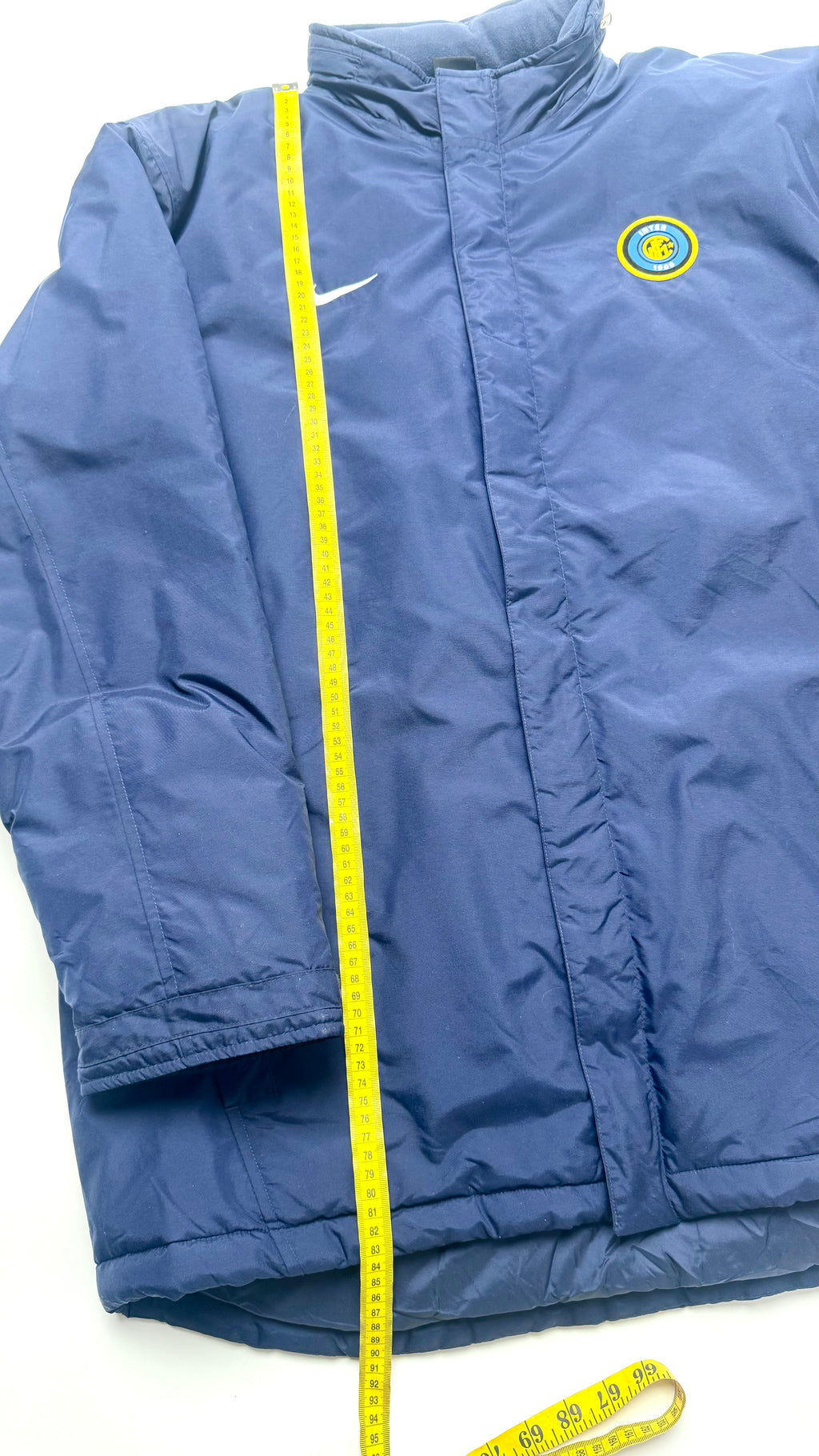 Vintage Nike Inter Milan 2003-04 Coach Heavy Winter Jacket