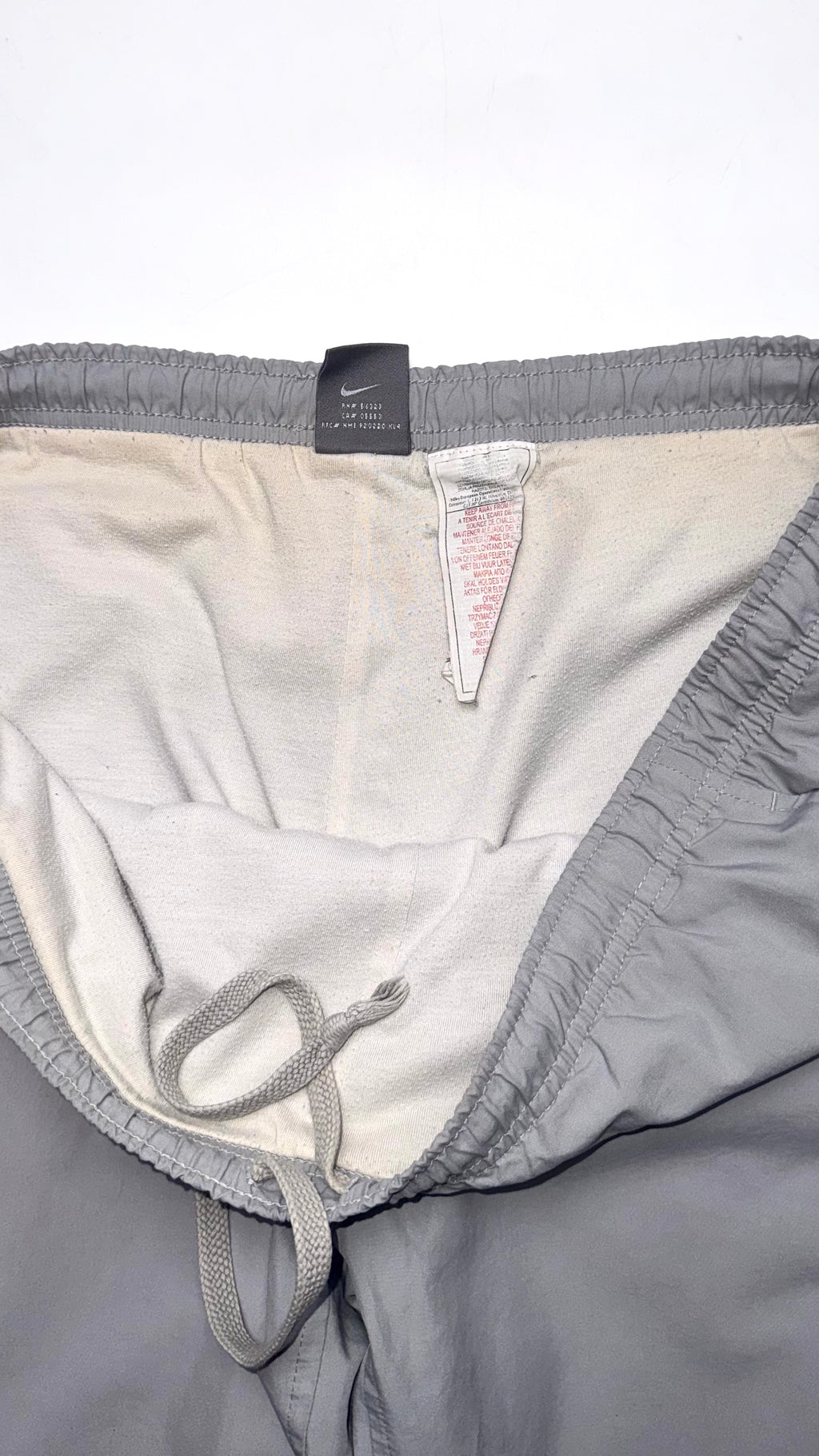 2000s Nike Grey Track Pants