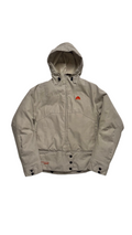 Vintage Nike ACG Women's Tan Puffer Goose Down Coat Jacket